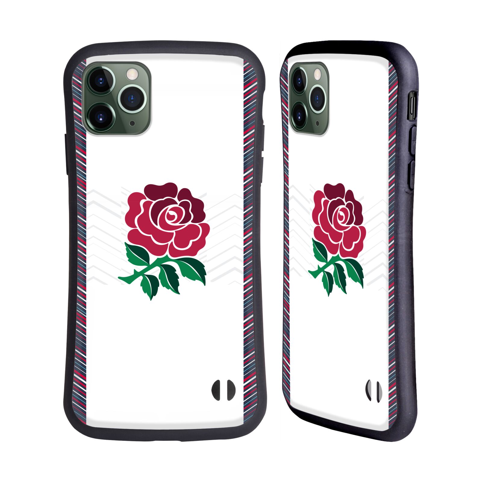 ENGLAND RUGBY UNION 2024/25 CREST KIT HYBRID CASE FOR APPLE iPHONES PHONES - Picture 9 of 9