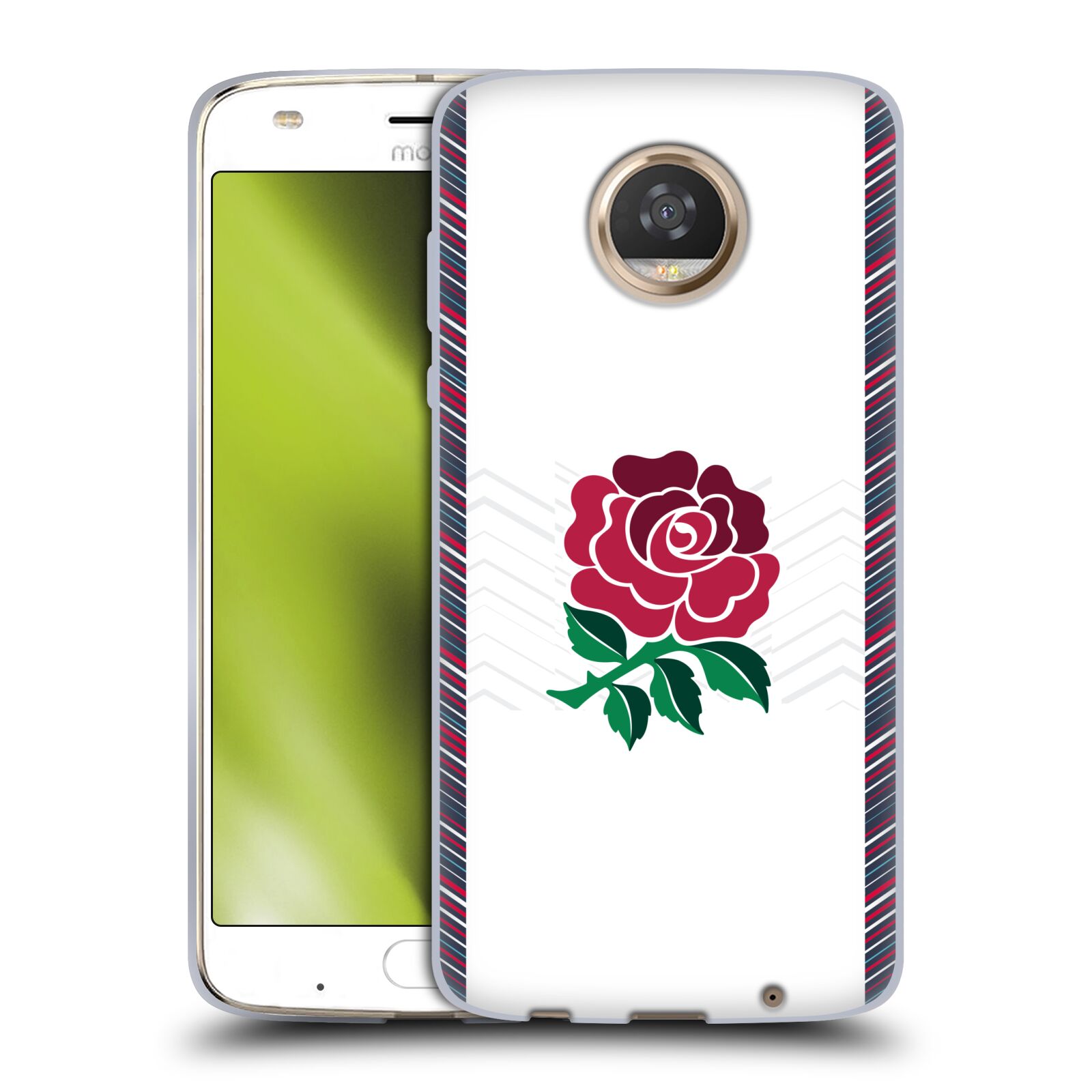 OFFICIAL ENGLAND RUGBY UNION 2024/25 CREST KIT GEL CASE FOR MOTOROLA PHONES 2 - Picture 9 of 9