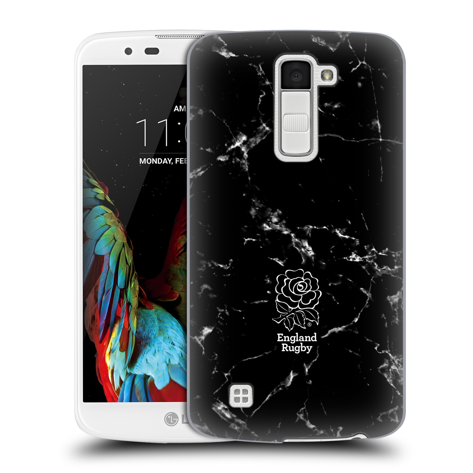 OFFICIAL ENGLAND RUGBY UNION MARBLE HARD BACK CASE FOR LG PHONES 3 - Picture 8 of 10