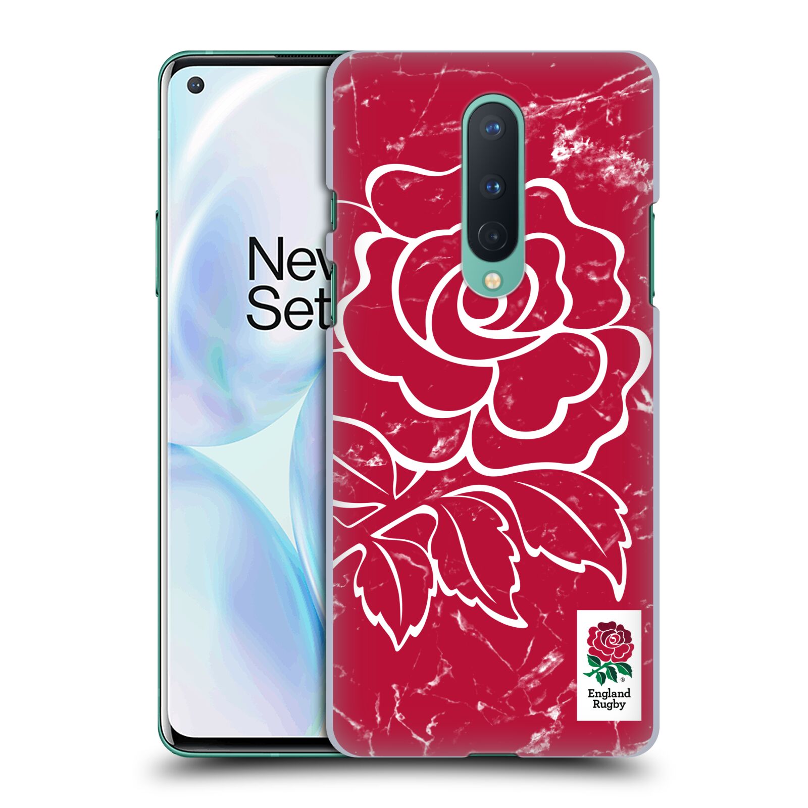 OFFICIAL ENGLAND RUGBY UNION MARBLE BACK CASE FOR OPPO PHONES - Picture 9 of 10