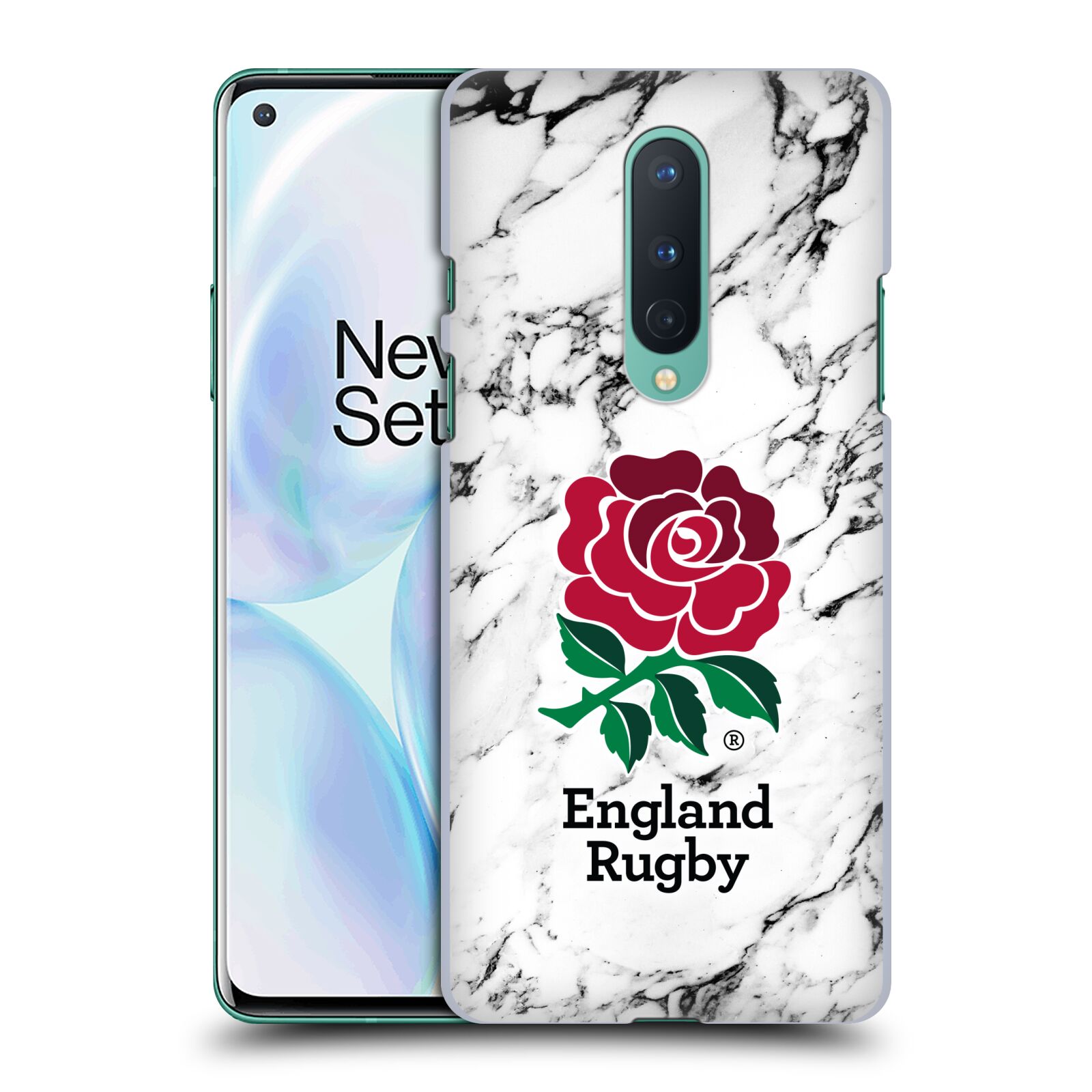 OFFICIAL ENGLAND RUGBY UNION MARBLE BACK CASE FOR OPPO PHONES - Picture 10 of 10