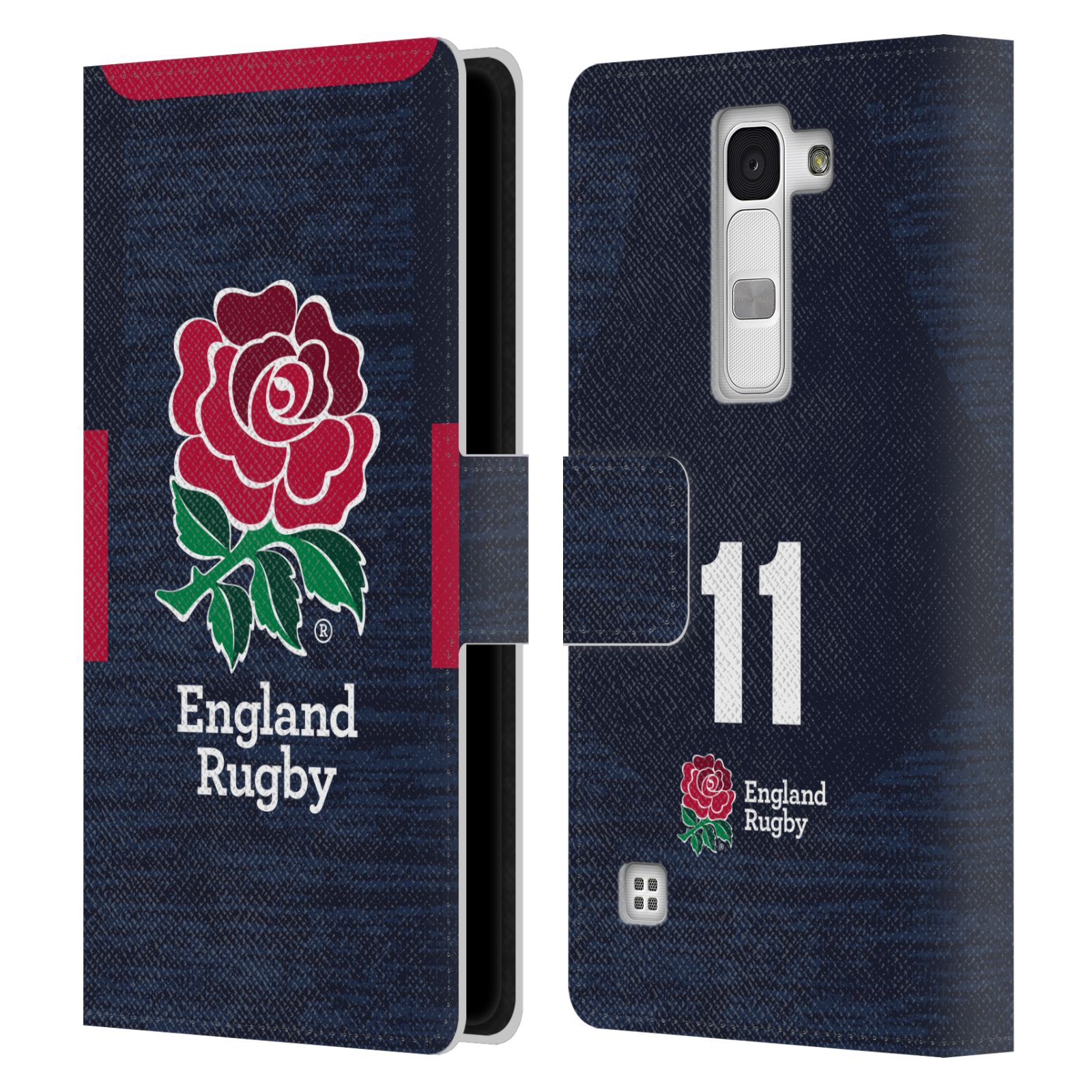 ENGLAND RUGBY UNION 2020/21 PLAYERS AWAY KIT LEATHER BOOK CASE FOR LG PHONES 2 - 第 16/20 張圖片
