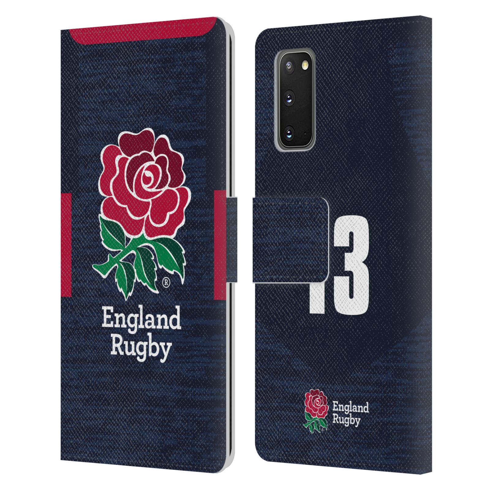 ENGLAND RUGBY UNION 2020/21 PLAYERS AWAY KIT LEATHER BOOK CASE FOR SAMSUNG 2 - 第 19/20 張圖片