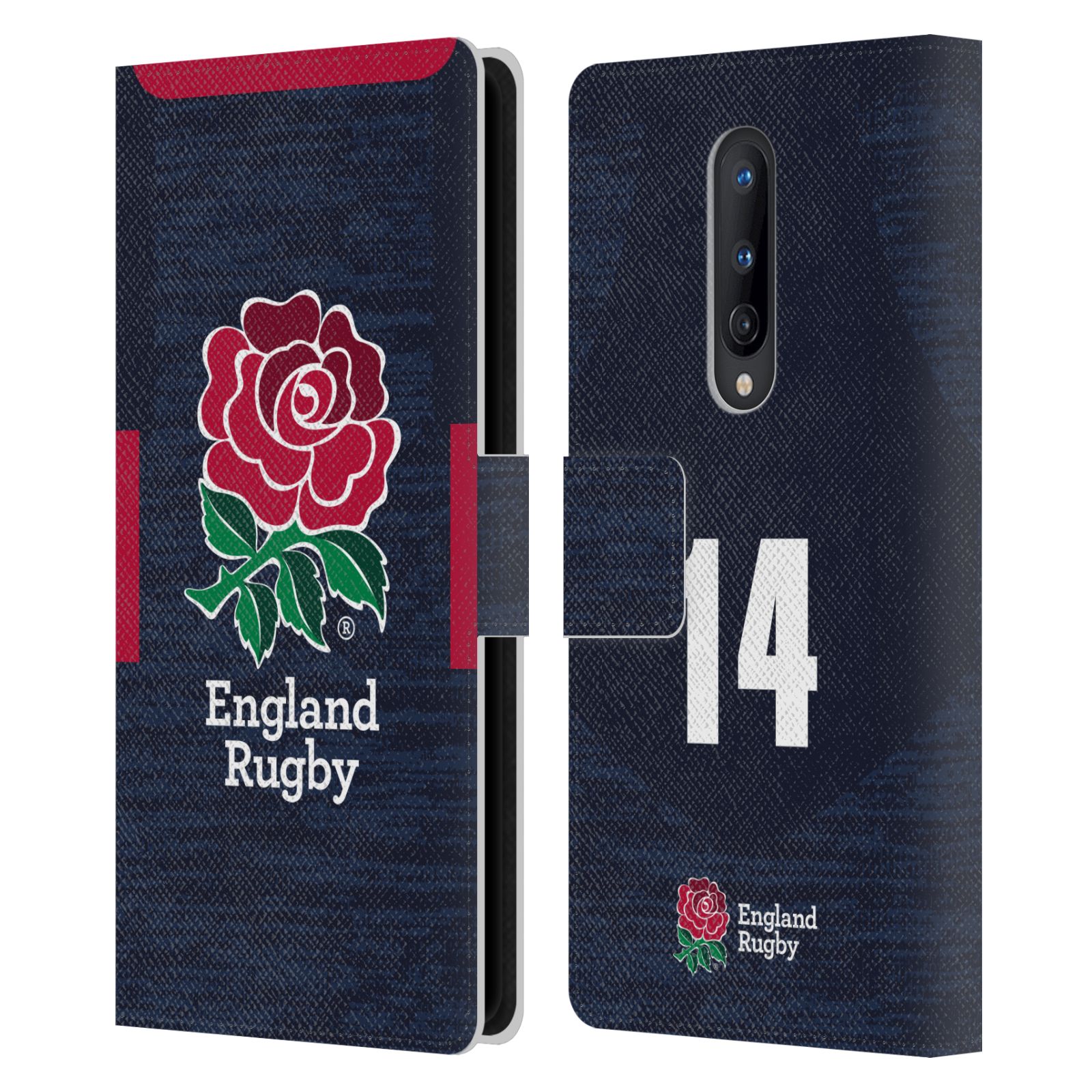 ENGLAND RUGBY UNION 2020/21 PLAYERS AWAY KIT LEATHER BOOK CASE ONEPLUS PHONES - 第 20/20 張圖片