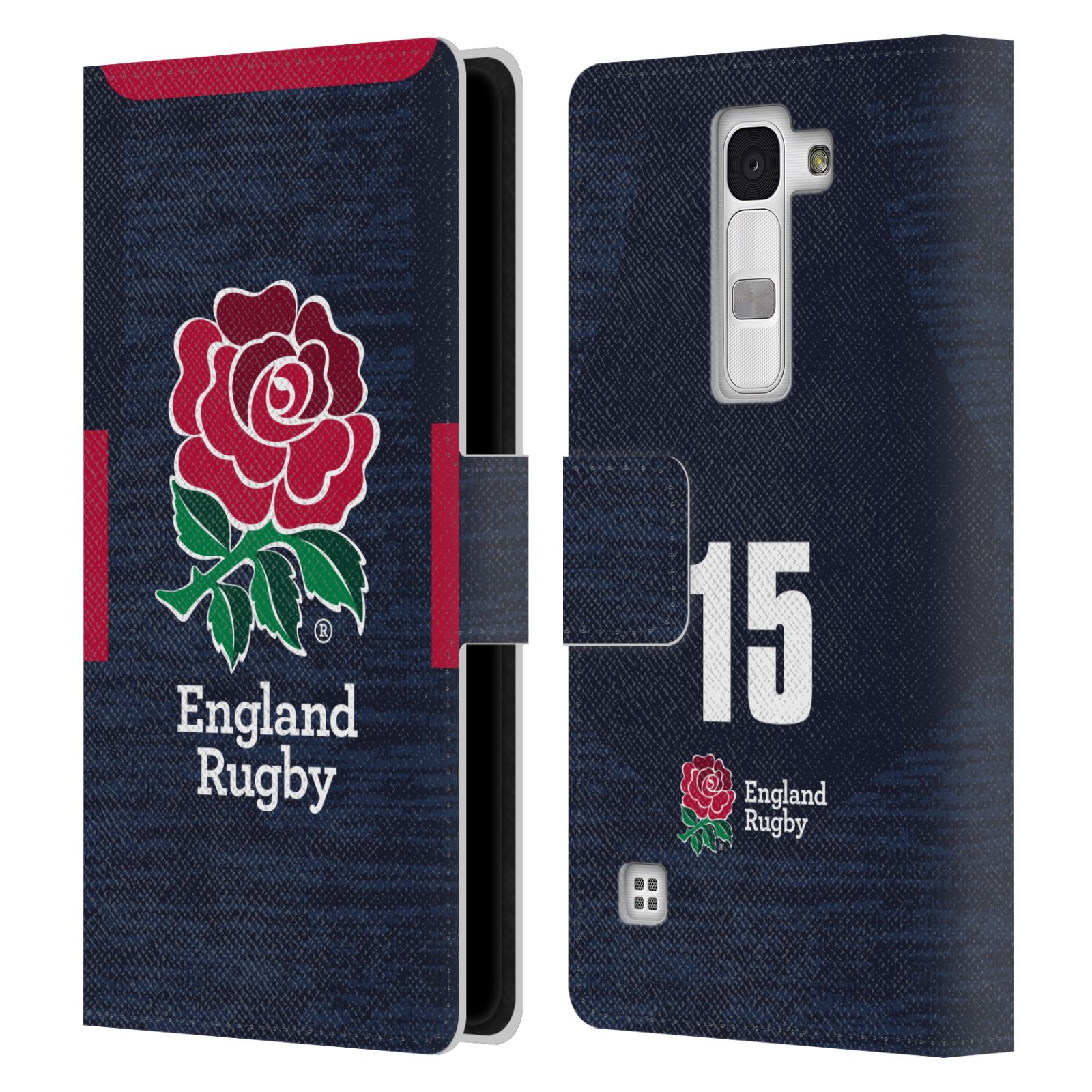 ENGLAND RUGBY UNION 2020/21 PLAYERS AWAY KIT LEATHER BOOK CASE FOR LG PHONES 2 - 第 20/20 張圖片
