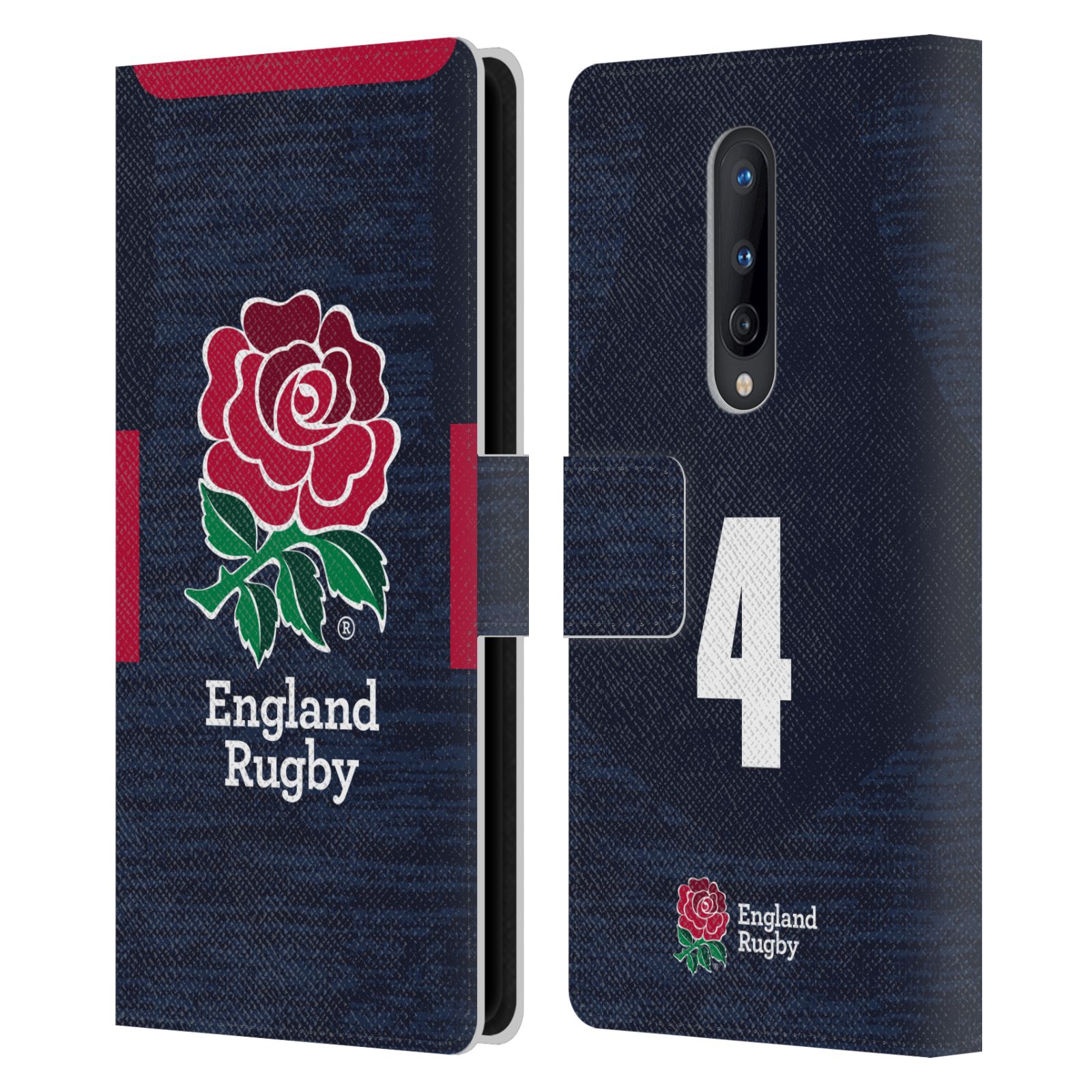 ENGLAND RUGBY UNION 2020/21 PLAYERS AWAY KIT LEATHER BOOK CASE ONEPLUS PHONES - 第 10/20 張圖片