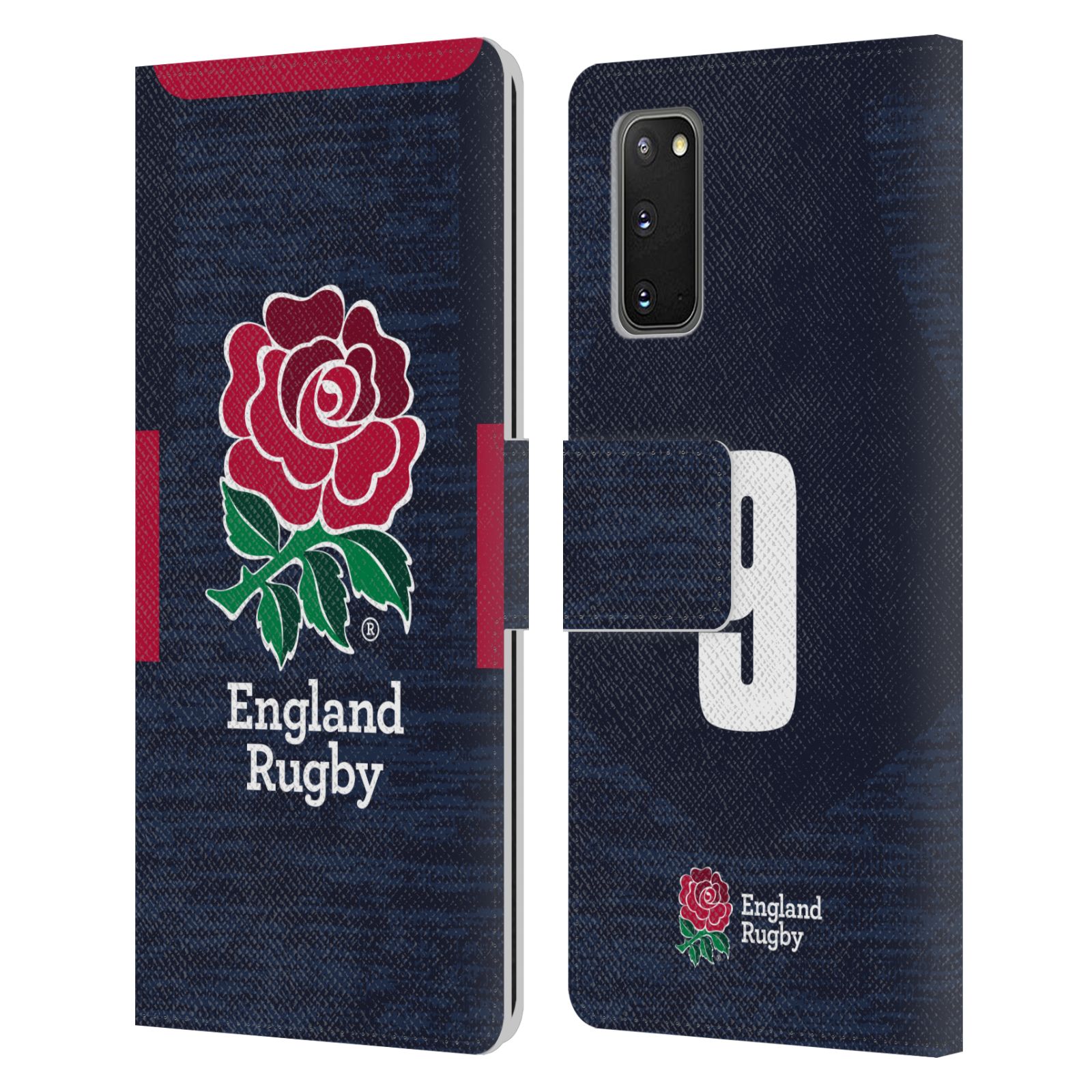 ENGLAND RUGBY UNION 2020/21 PLAYERS AWAY KIT LEATHER BOOK CASE FOR SAMSUNG 2 - 第 15/20 張圖片