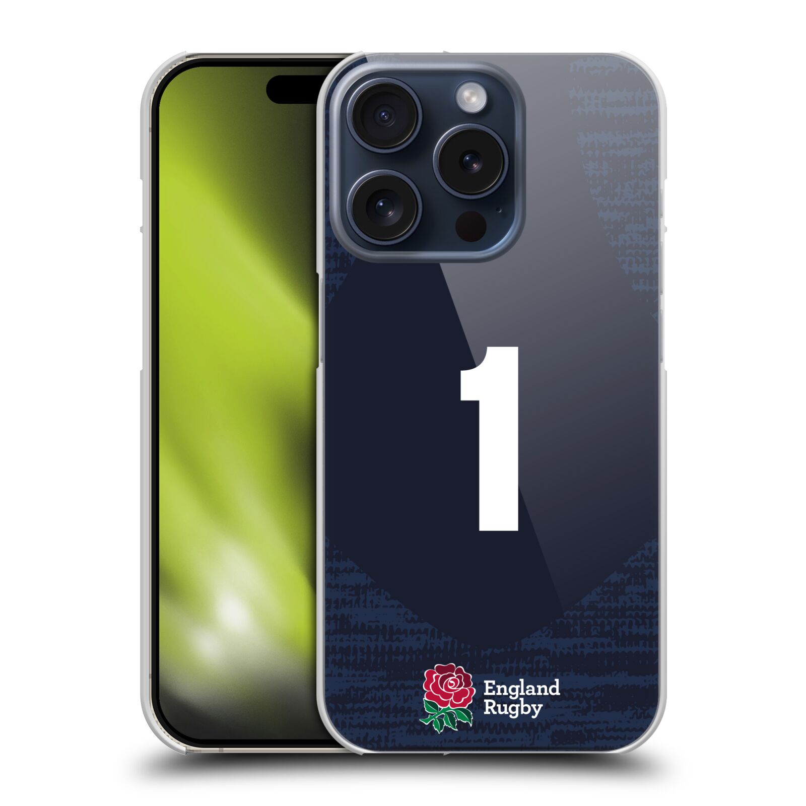 ENGLAND RUGBY UNION 2020/21 PLAYERS AWAY KIT BACK CASE FOR APPLE iPHONE PHONES