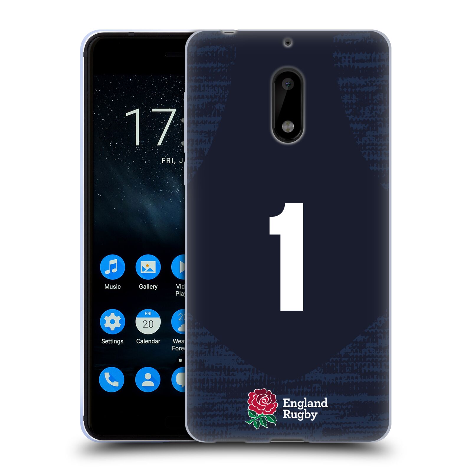 ENGLAND RUGBY UNION 2020/21 PLAYERS AWAY KIT SOFT GEL CASE FOR NOKIA PHONES 1 - 第 7/21 張圖片