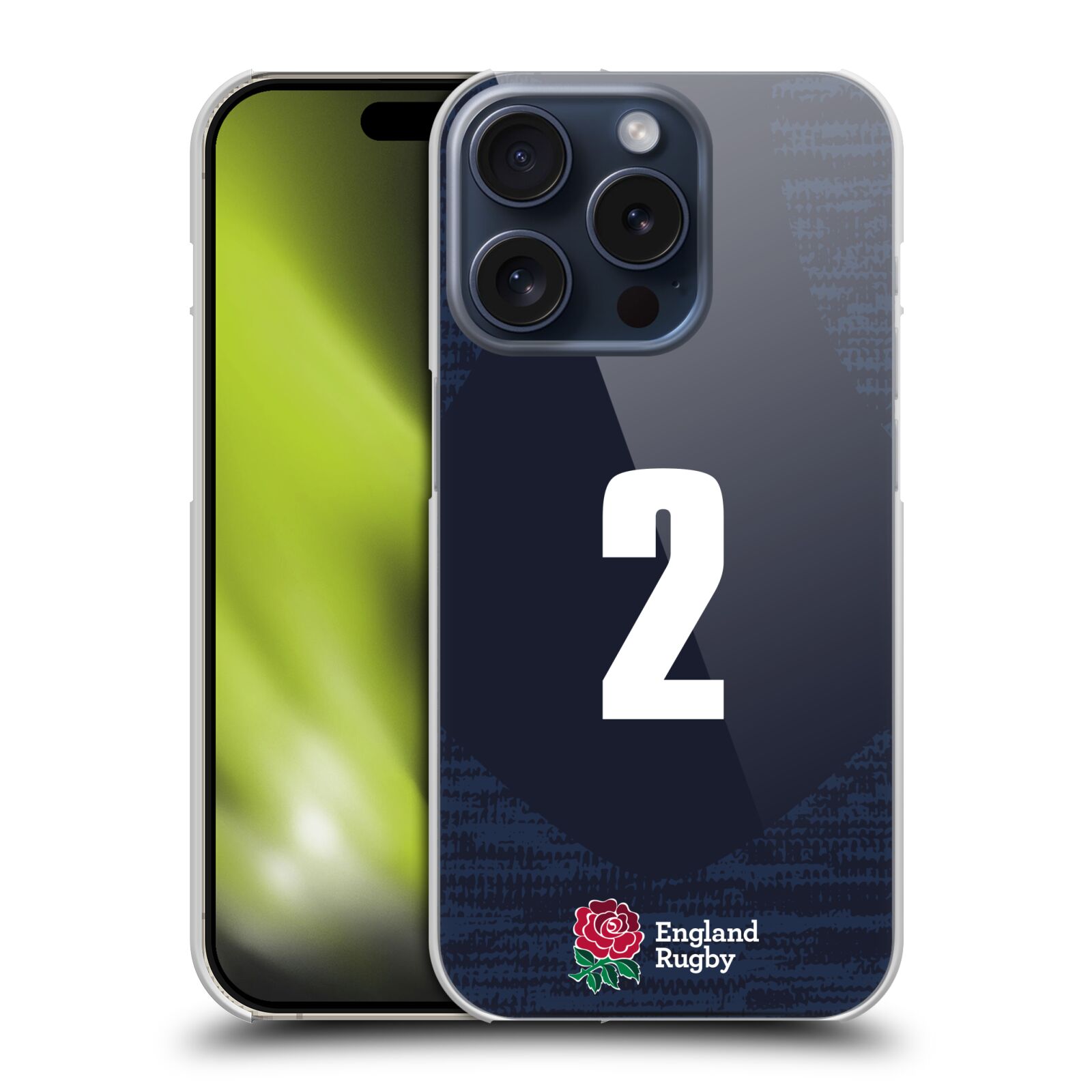 ENGLAND RUGBY UNION 2020/21 PLAYERS AWAY KIT BACK CASE FOR APPLE iPHONE PHONES - 第 9/15 張圖片