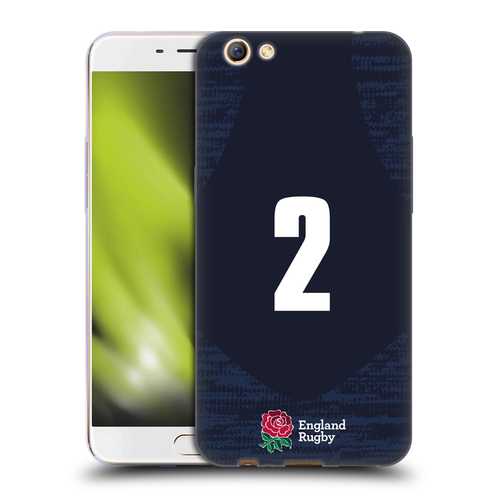 OFFICIAL ENGLAND RUGBY UNION 2020/21 PLAYERS AWAY KIT GEL CASE FOR OPPO PHONES - 第 9/18 張圖片