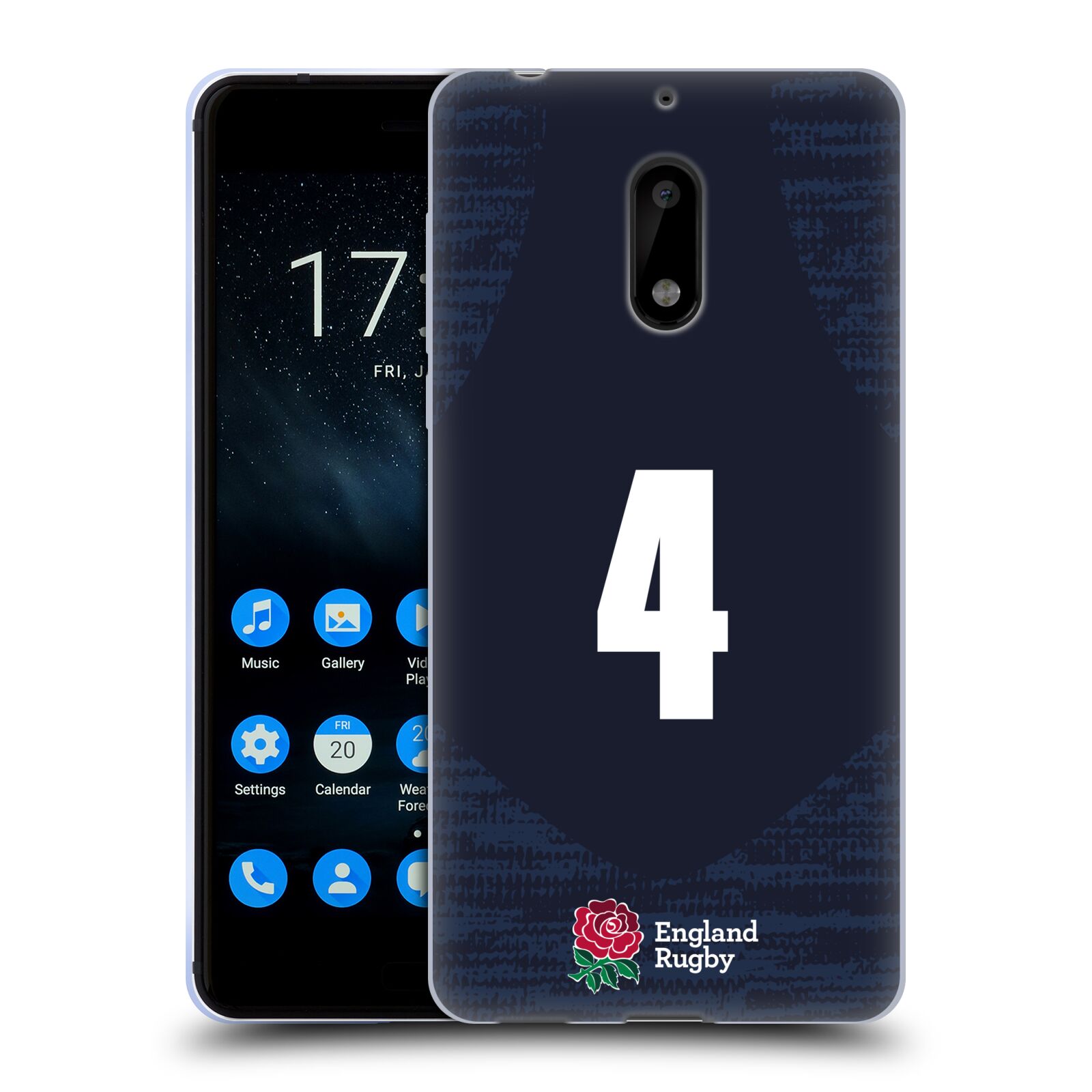 ENGLAND RUGBY UNION 2020/21 PLAYERS AWAY KIT SOFT GEL CASE FOR NOKIA PHONES 1 - 第 10/21 張圖片