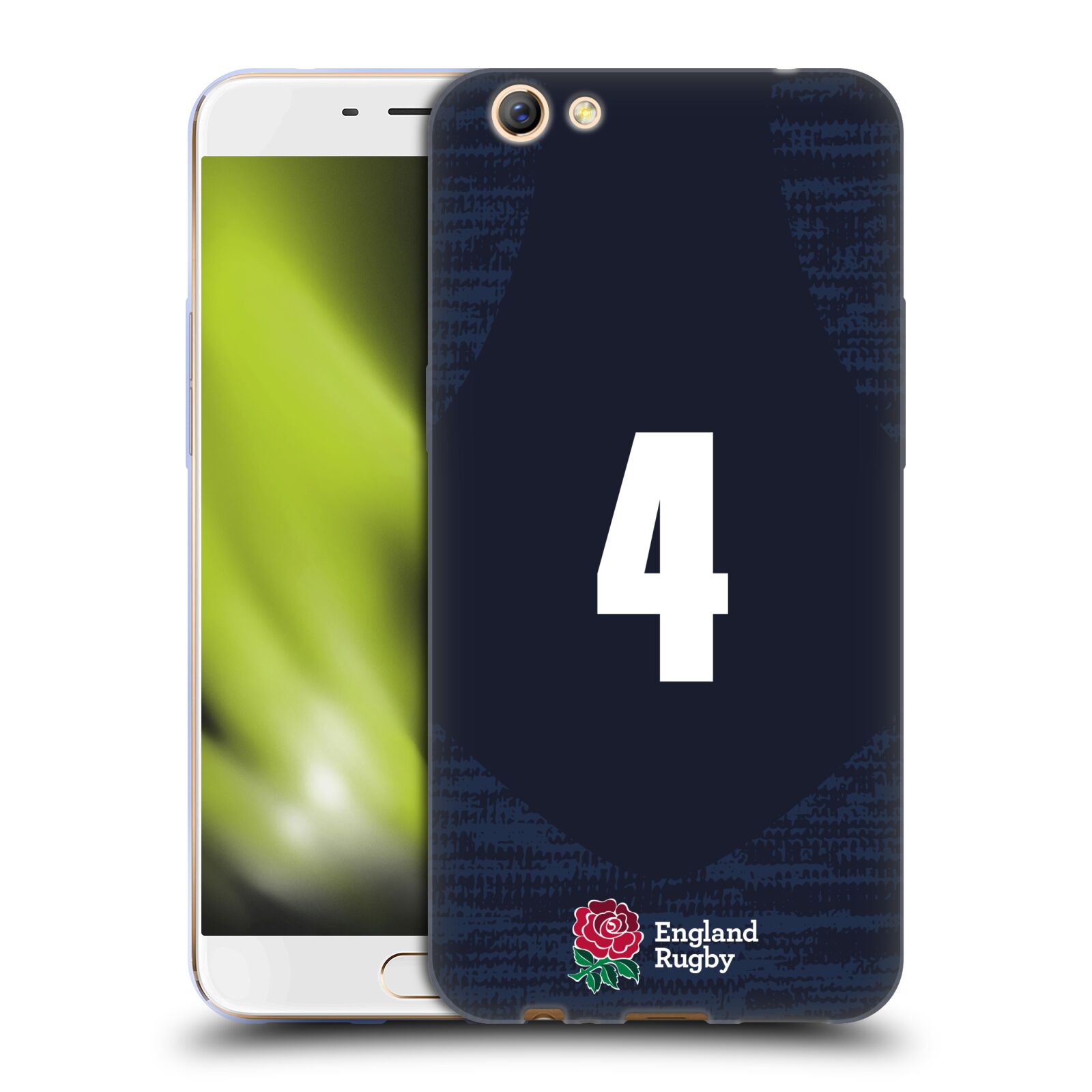 OFFICIAL ENGLAND RUGBY UNION 2020/21 PLAYERS AWAY KIT GEL CASE FOR OPPO PHONES - 第 11/18 張圖片