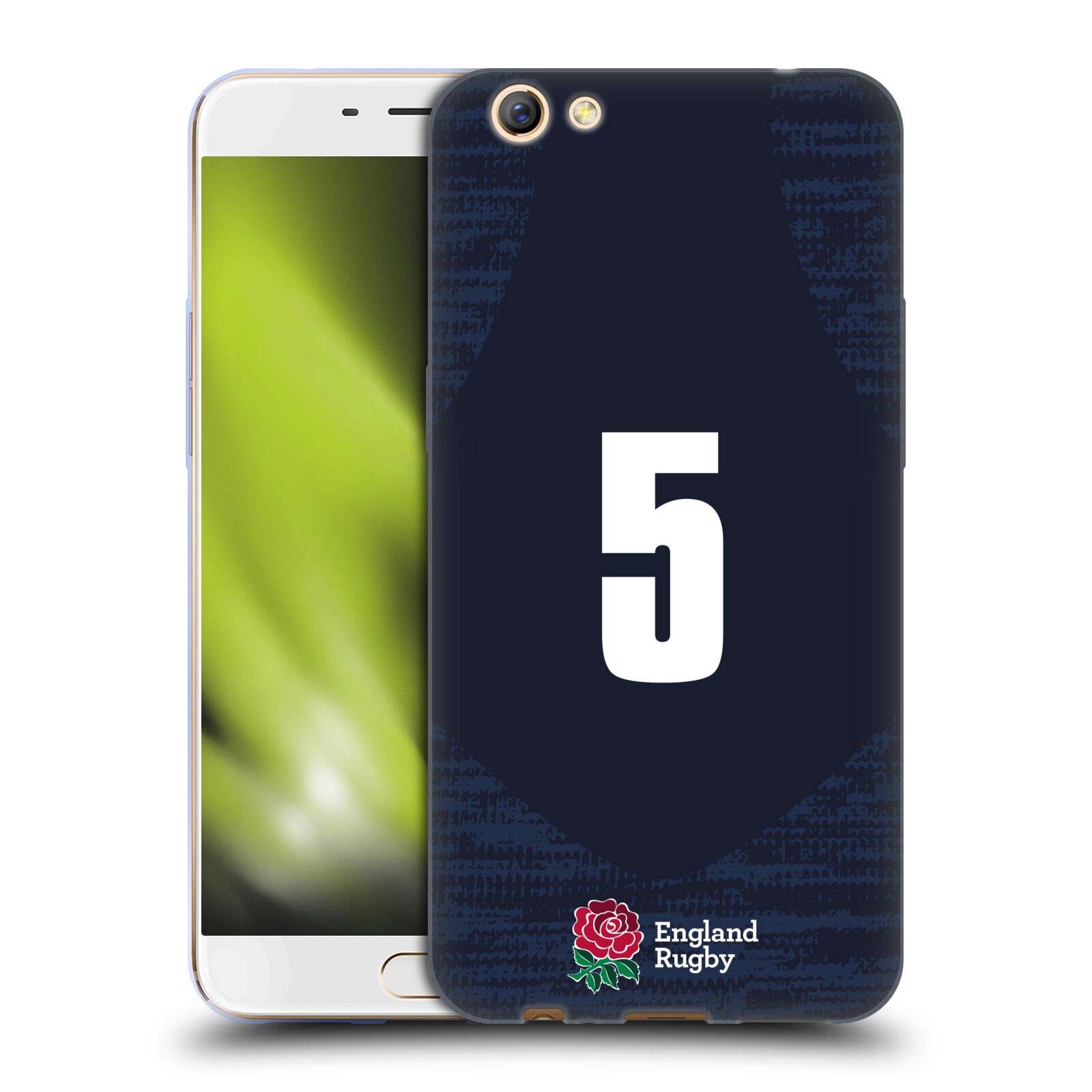 OFFICIAL ENGLAND RUGBY UNION 2020/21 PLAYERS AWAY KIT GEL CASE FOR OPPO PHONES - 第 12/18 張圖片