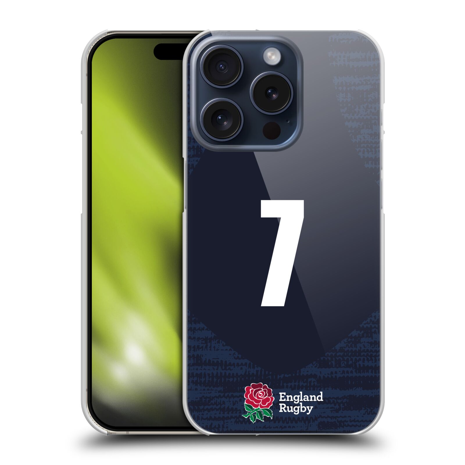 ENGLAND RUGBY UNION 2020/21 PLAYERS AWAY KIT BACK CASE FOR APPLE iPHONE PHONES - 第 14/15 張圖片