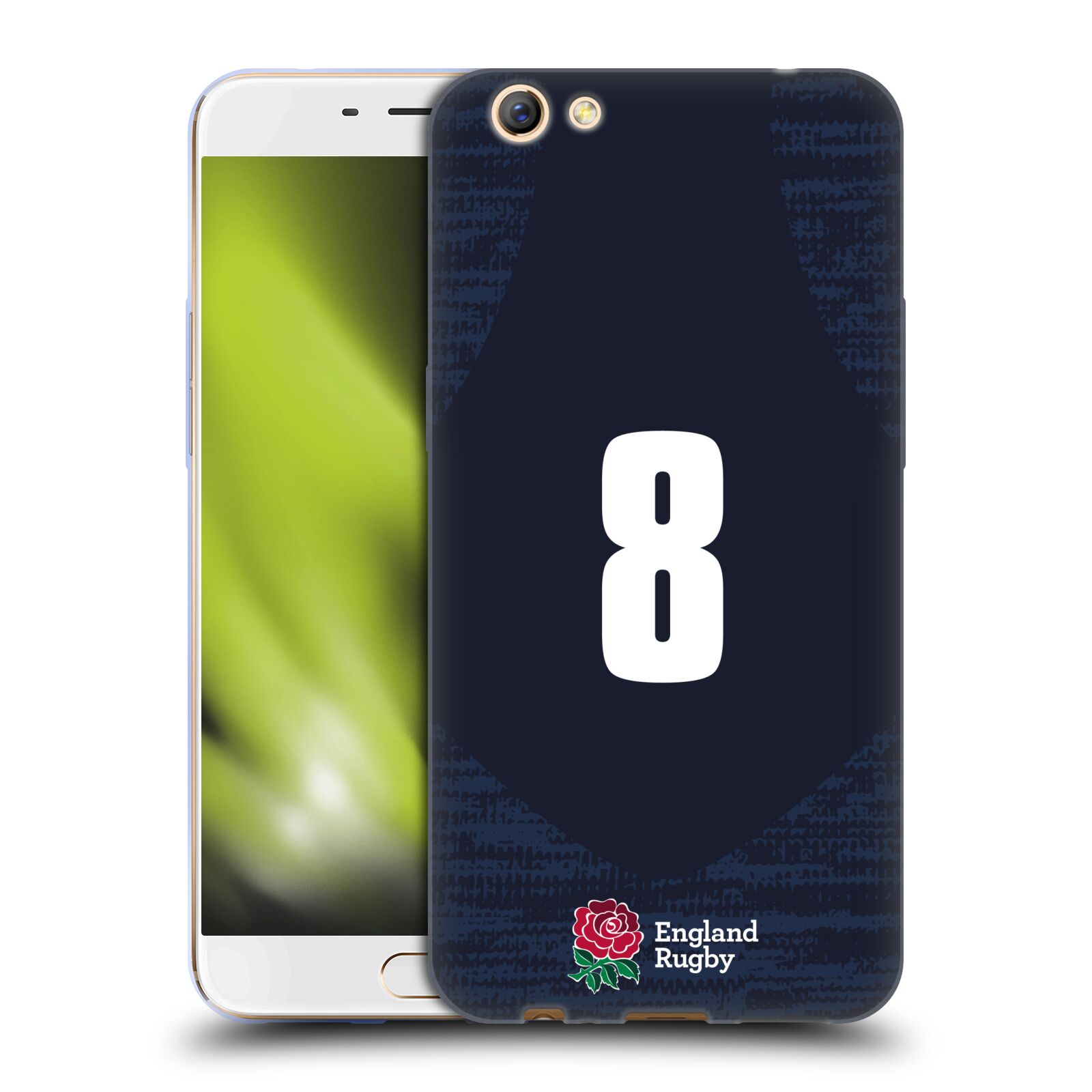OFFICIAL ENGLAND RUGBY UNION 2020/21 PLAYERS AWAY KIT GEL CASE FOR OPPO PHONES - 第 15/18 張圖片