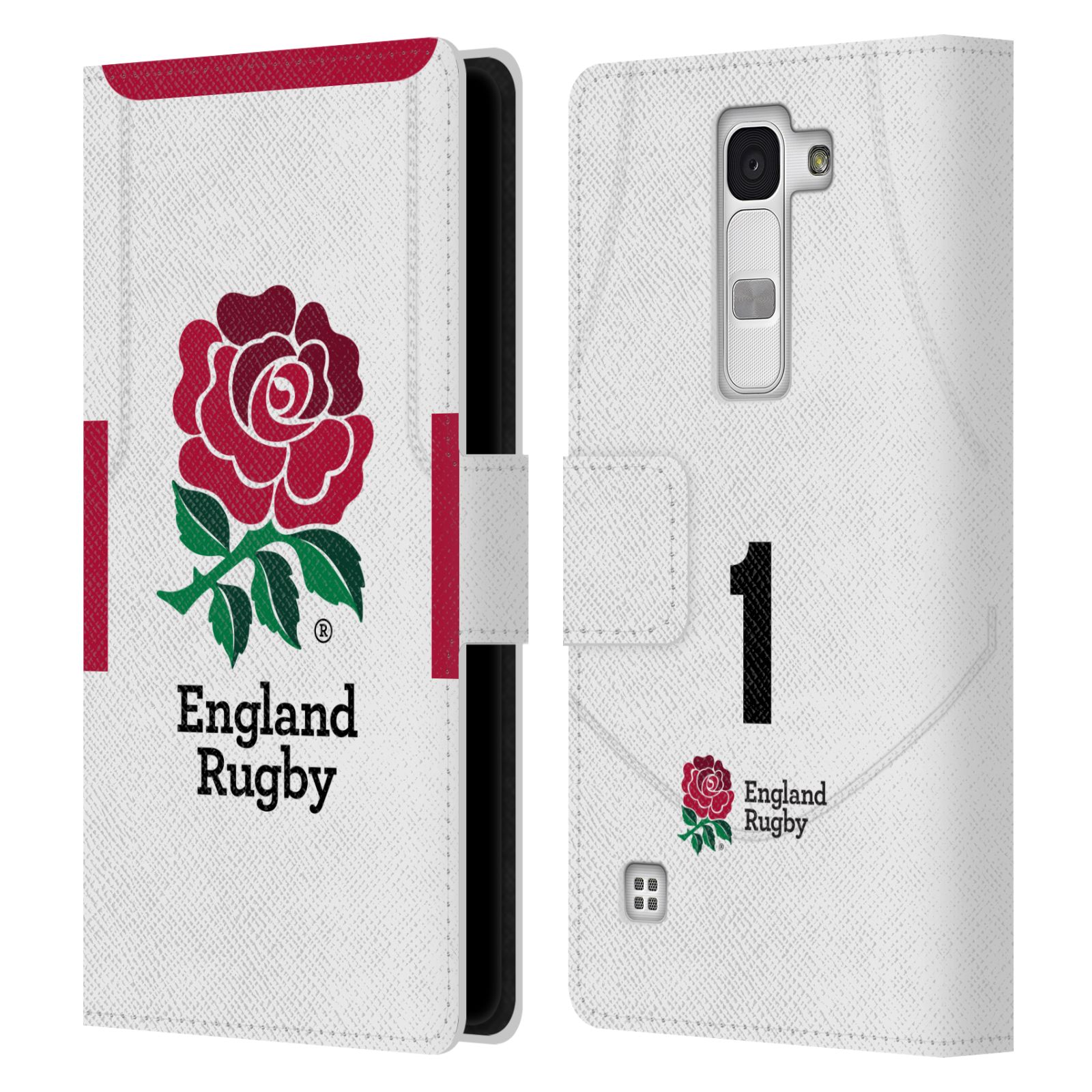 ENGLAND RUGBY UNION 2020/21 PLAYERS HOME KIT LEATHER BOOK CASE FOR LG PHONES 2 - 第 6/20 張圖片