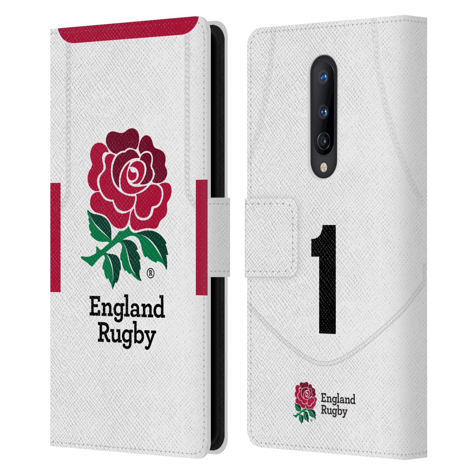 ENGLAND RUGBY UNION 2020/21 PLAYERS HOME KIT LEATHER BOOK CASE ONEPLUS PHONES - 第 7/20 張圖片