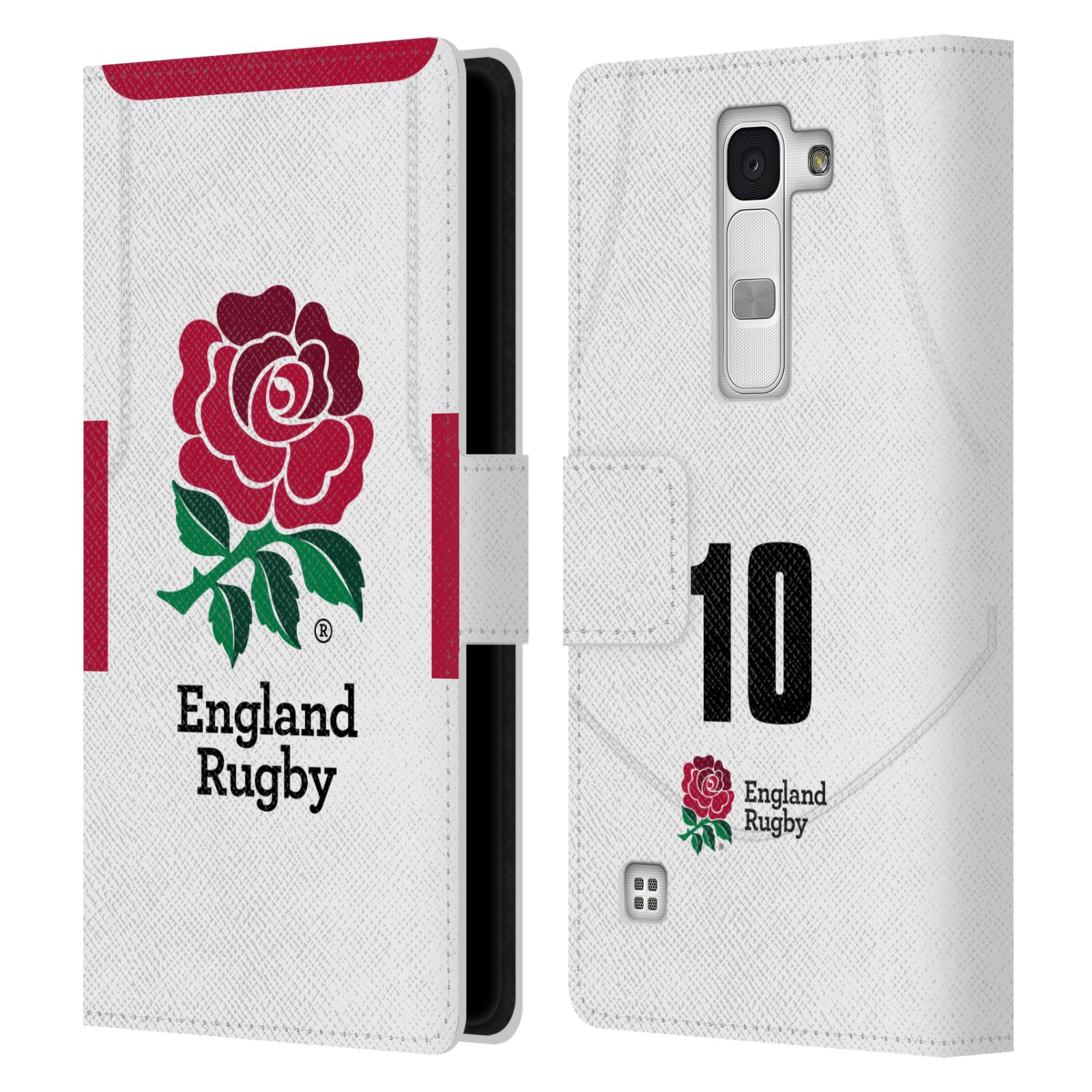 ENGLAND RUGBY UNION 2020/21 PLAYERS HOME KIT LEATHER BOOK CASE FOR LG PHONES 2 - 第 15/20 張圖片