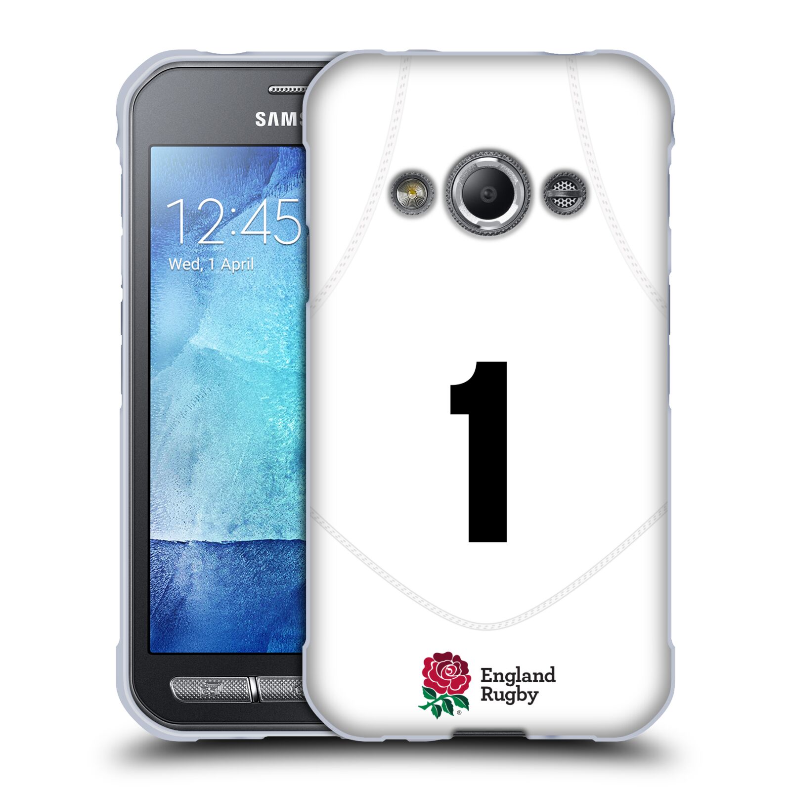 ENGLAND RUGBY UNION 2020/21 PLAYERS HOME KIT SOFT GEL CASE FOR SAMSUNG PHONES 4