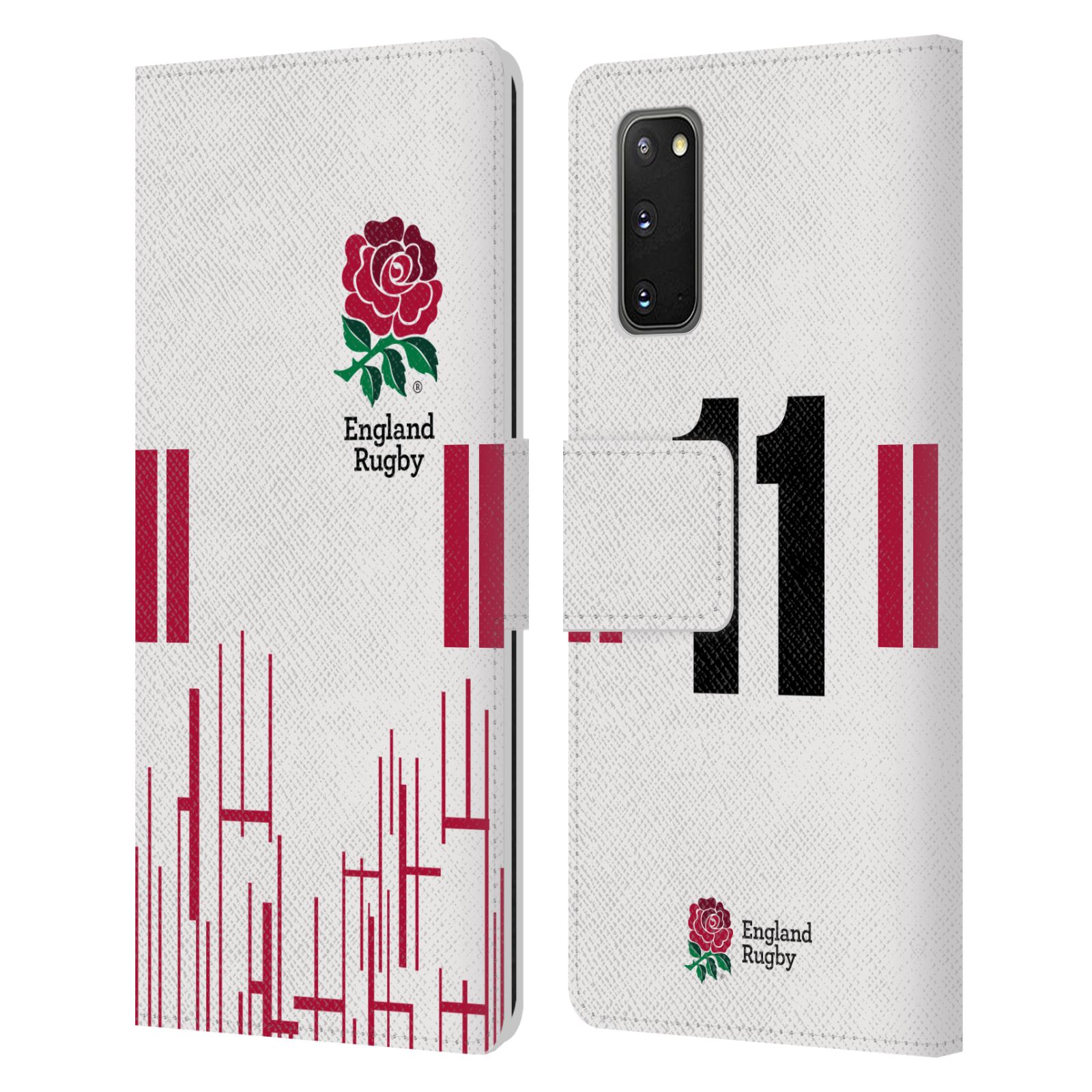 ENGLAND RUGBY UNION 2022/23 PLAYERS HOME KIT LEATHER BOOK CASE FOR SAMSUNG 1 - Picture 17 of 20