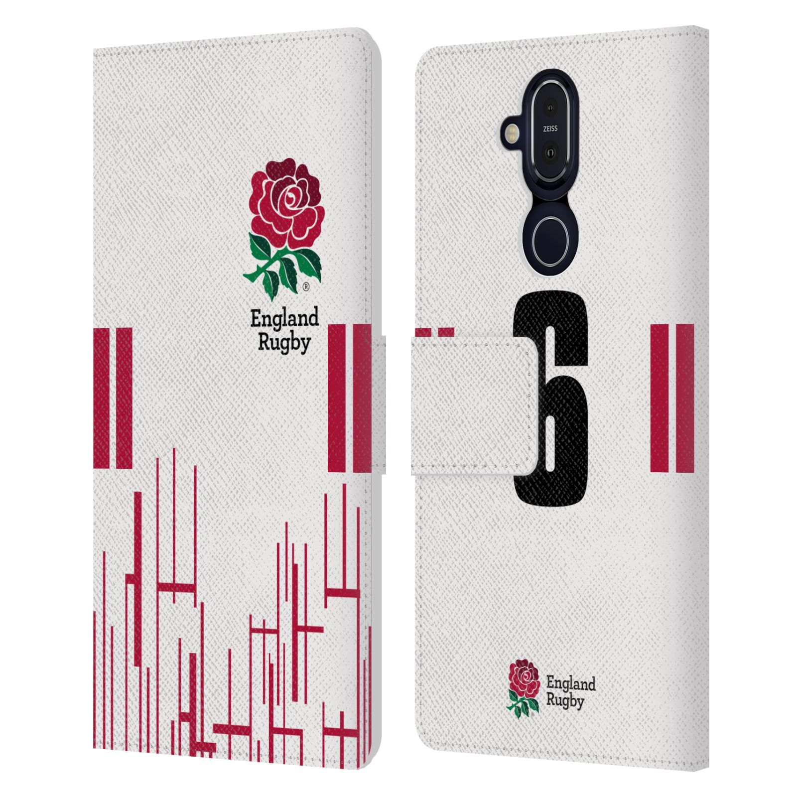 ENGLAND RUGBY UNION 2022/23 PLAYERS HOME KIT LEATHER BOOK CASE FOR MICROSOFT - 第 12/19 張圖片