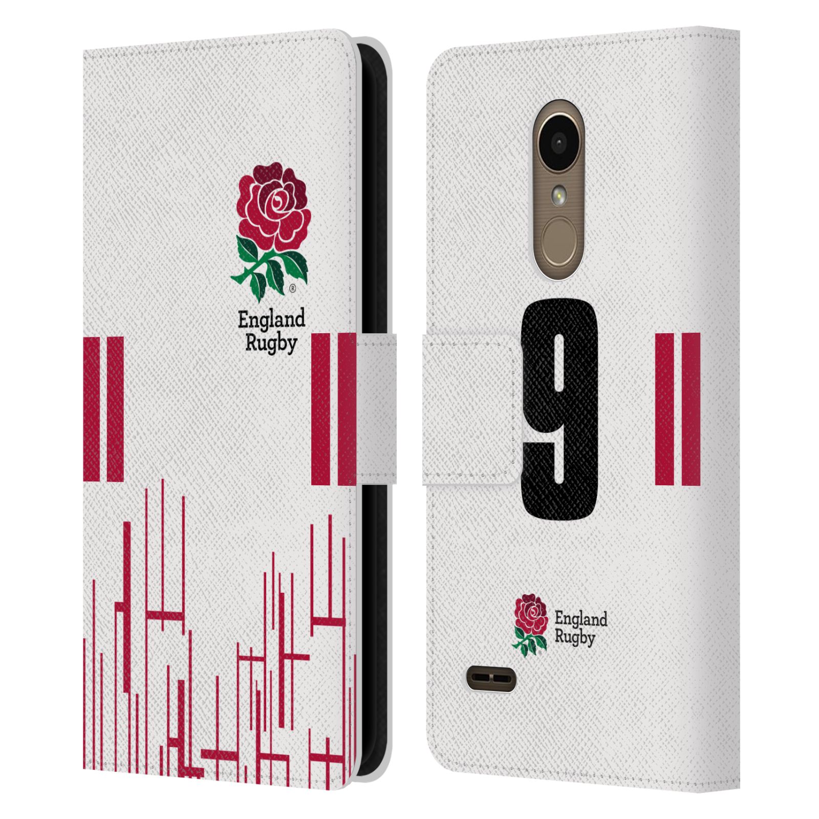 ENGLAND RUGBY UNION 2022/23 PLAYERS HOME KIT LEATHER BOOK CASE FOR LG PHONES 1 - 第 7/7 張圖片