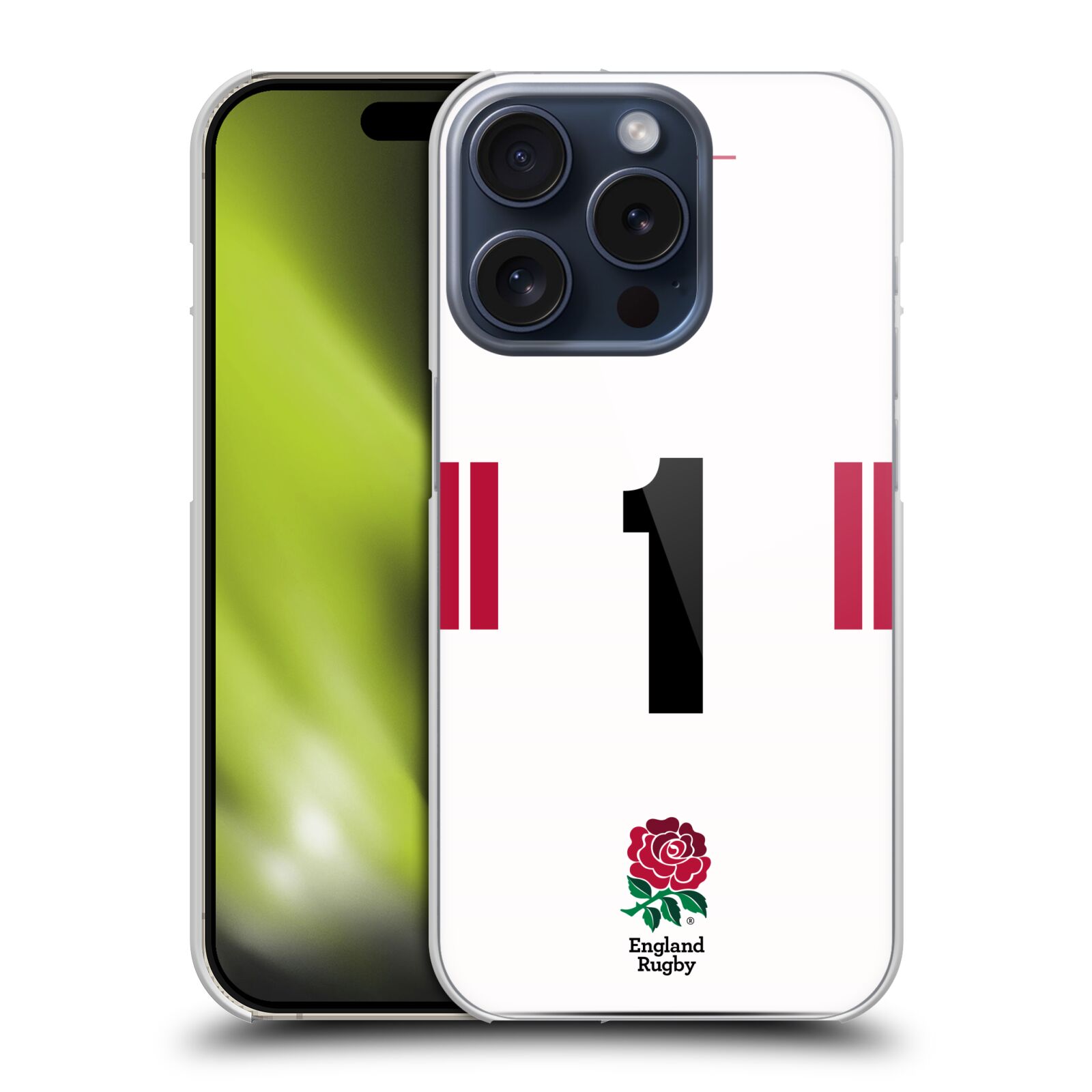 ENGLAND RUGBY UNION 2022/23 PLAYERS HOME KIT BACK CASE FOR APPLE iPHONE PHONES