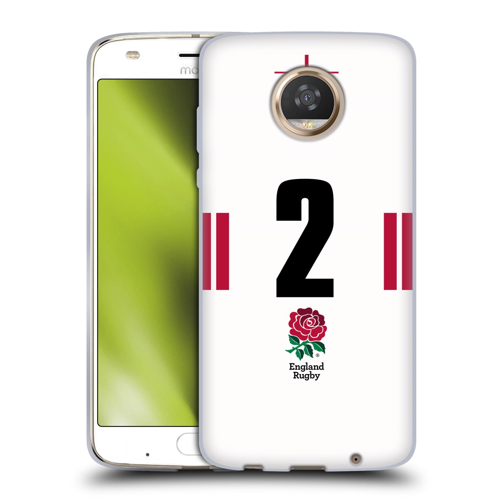 ENGLAND RUGBY UNION 2022/23 PLAYERS HOME KIT SOFT GEL CASE FOR MOTOROLA PHONES - Picture 9 of 13