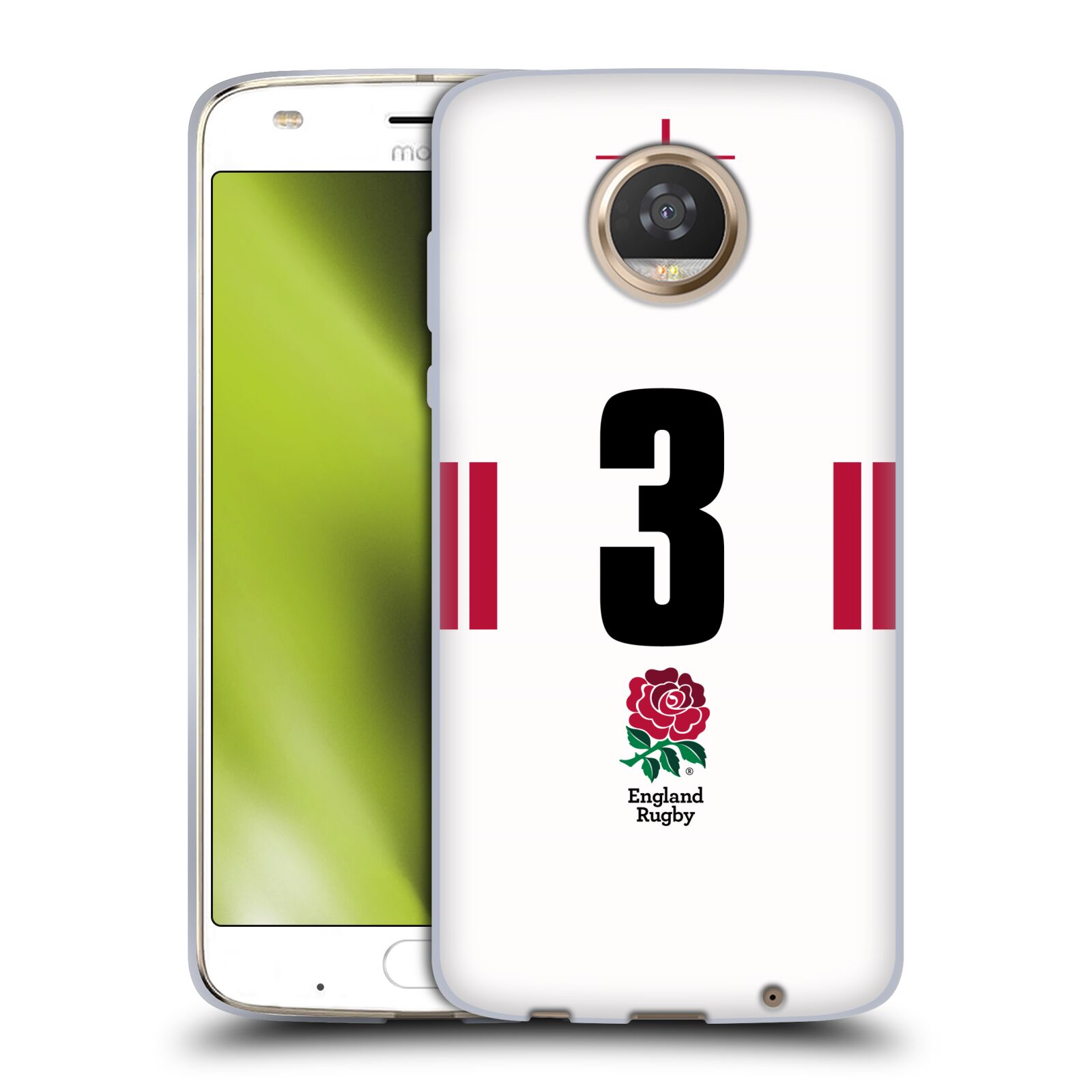 ENGLAND RUGBY UNION 2022/23 PLAYERS HOME KIT SOFT GEL CASE FOR MOTOROLA PHONES - Picture 10 of 13