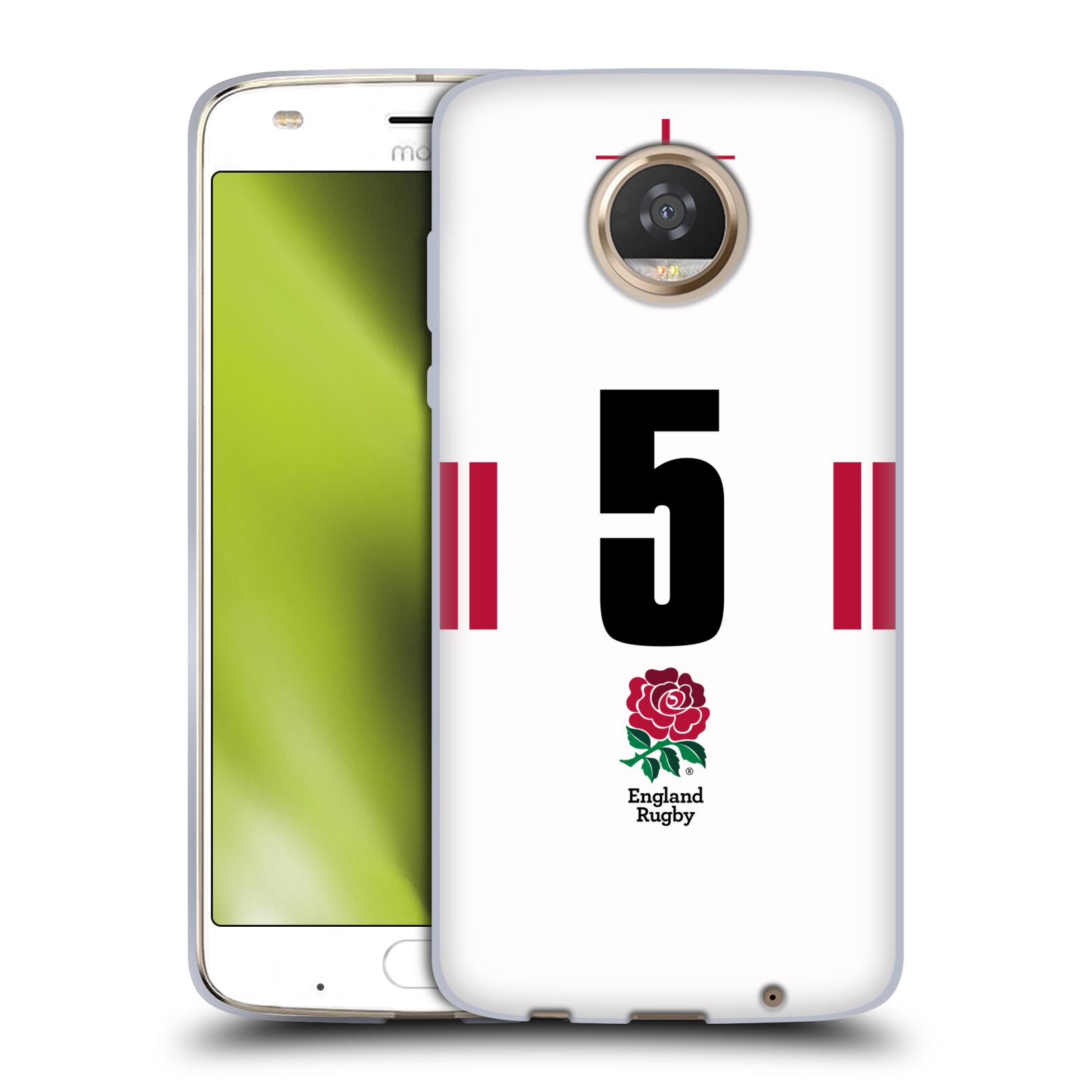 ENGLAND RUGBY UNION 2022/23 PLAYERS HOME KIT SOFT GEL CASE FOR MOTOROLA PHONES - Picture 12 of 13