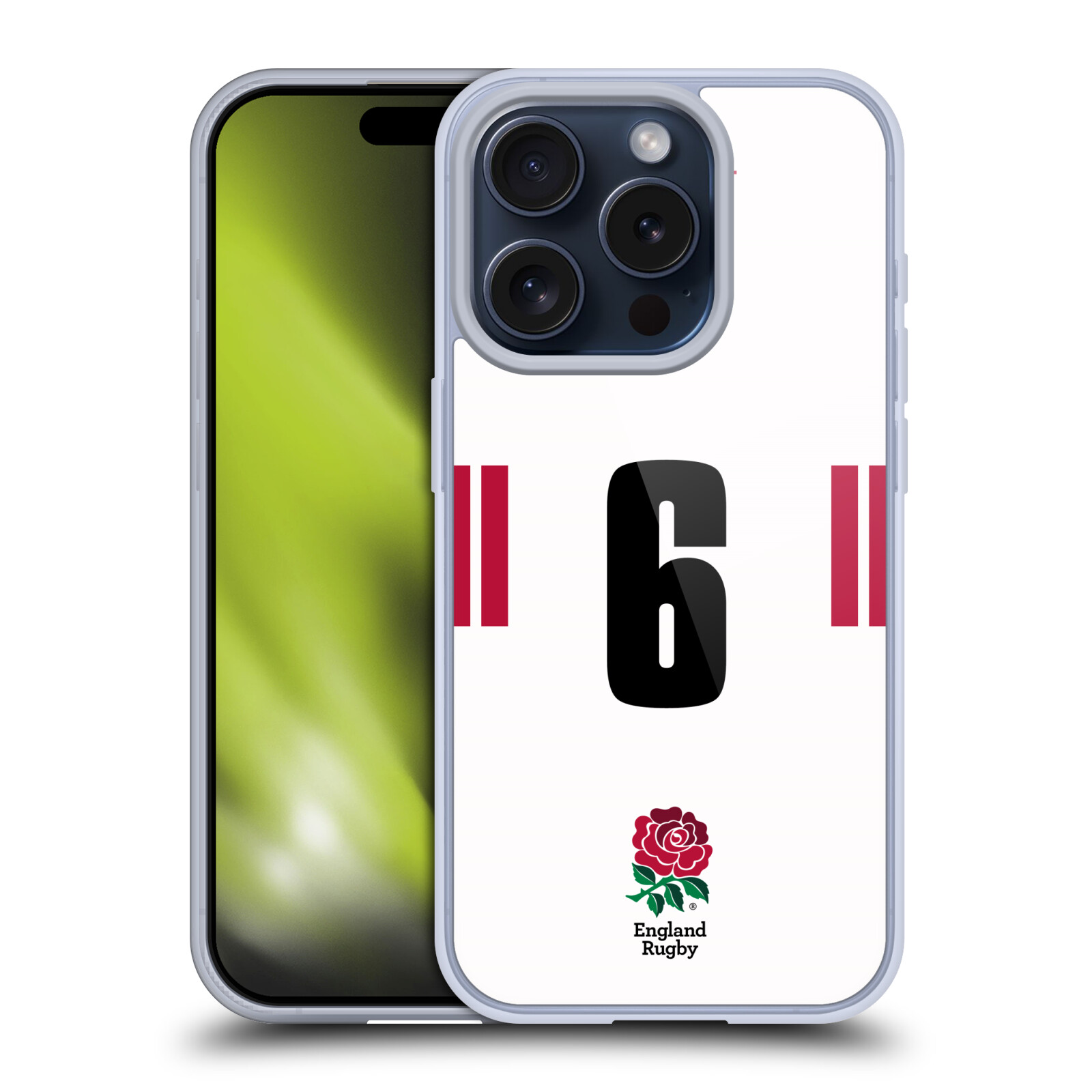 ENGLAND RUGBY UNION 2022/23 PLAYERS HOME KIT GEL CASE FOR APPLE iPHONE PHONES - Picture 13 of 15