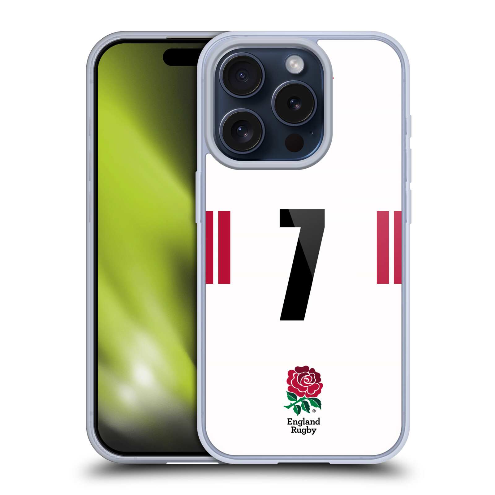 ENGLAND RUGBY UNION 2022/23 PLAYERS HOME KIT GEL CASE FOR APPLE iPHONE PHONES - Picture 14 of 15