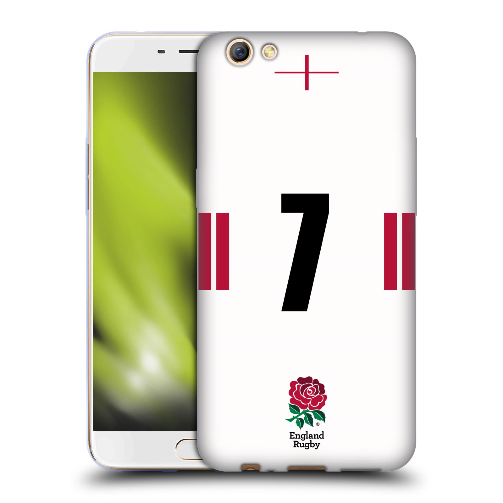 OFFICIAL ENGLAND RUGBY UNION 2022/23 PLAYERS HOME KIT GEL CASE FOR OPPO PHONES - 第 14/18 張圖片