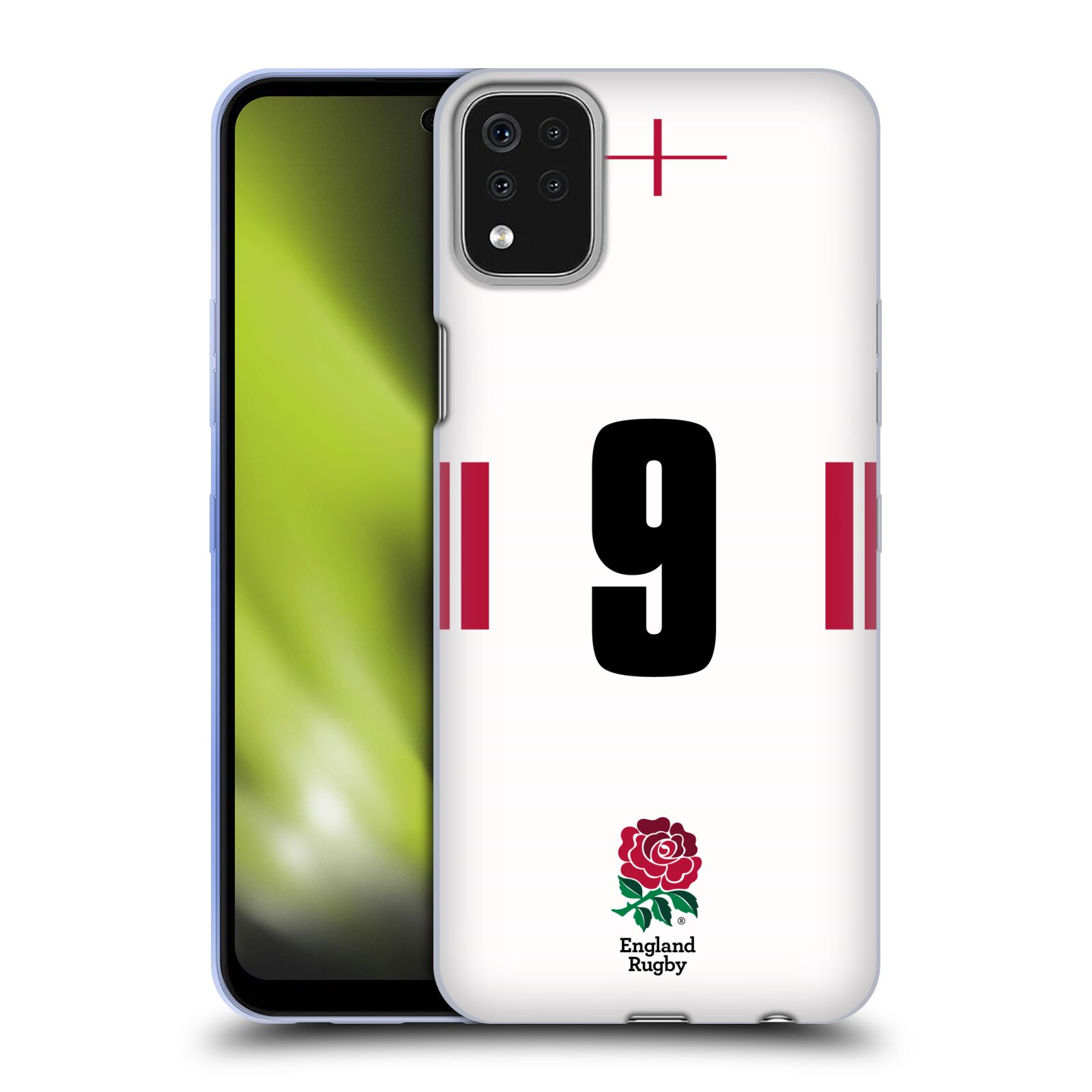 OFFICIAL ENGLAND RUGBY UNION 2022/23 PLAYERS HOME KIT GEL CASE FOR LG PHONES 1 - 第 8/8 張圖片
