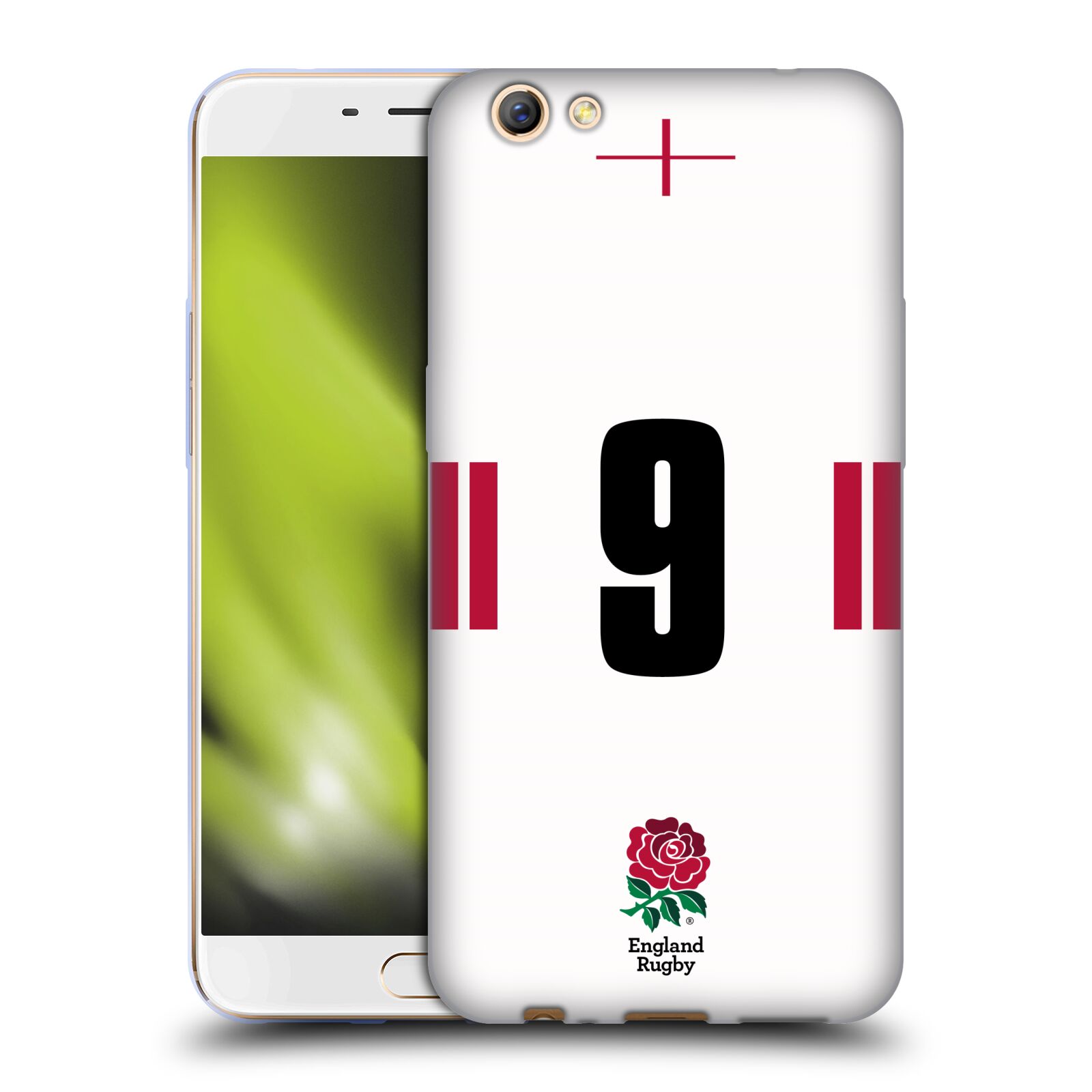 OFFICIAL ENGLAND RUGBY UNION 2022/23 PLAYERS HOME KIT GEL CASE FOR OPPO PHONES - 第 16/18 張圖片