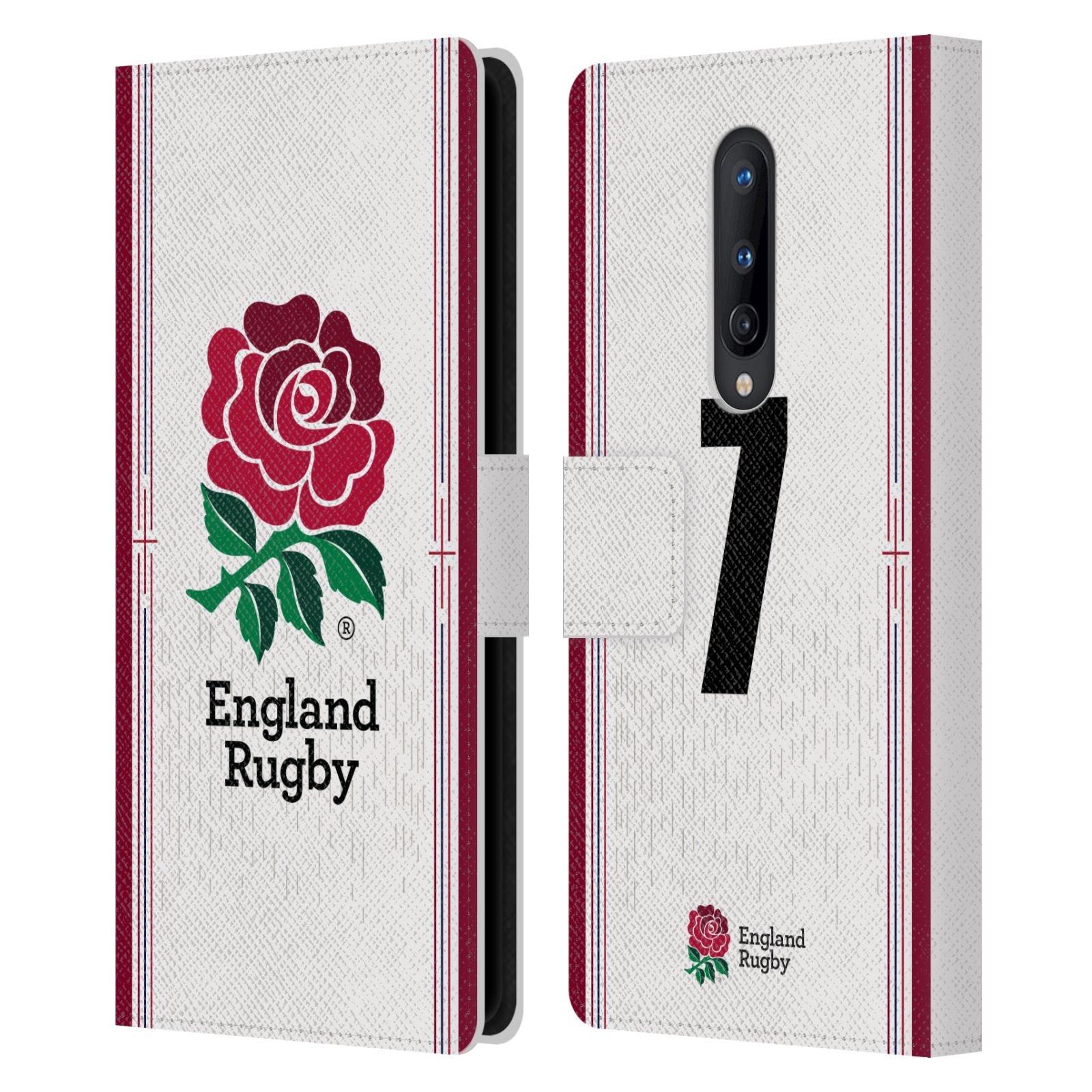 ENGLAND RUGBY UNION 2023/24 PLAYERS HOME KIT LEATHER BOOK CASE ONEPLUS PHONES - 第 13/20 張圖片