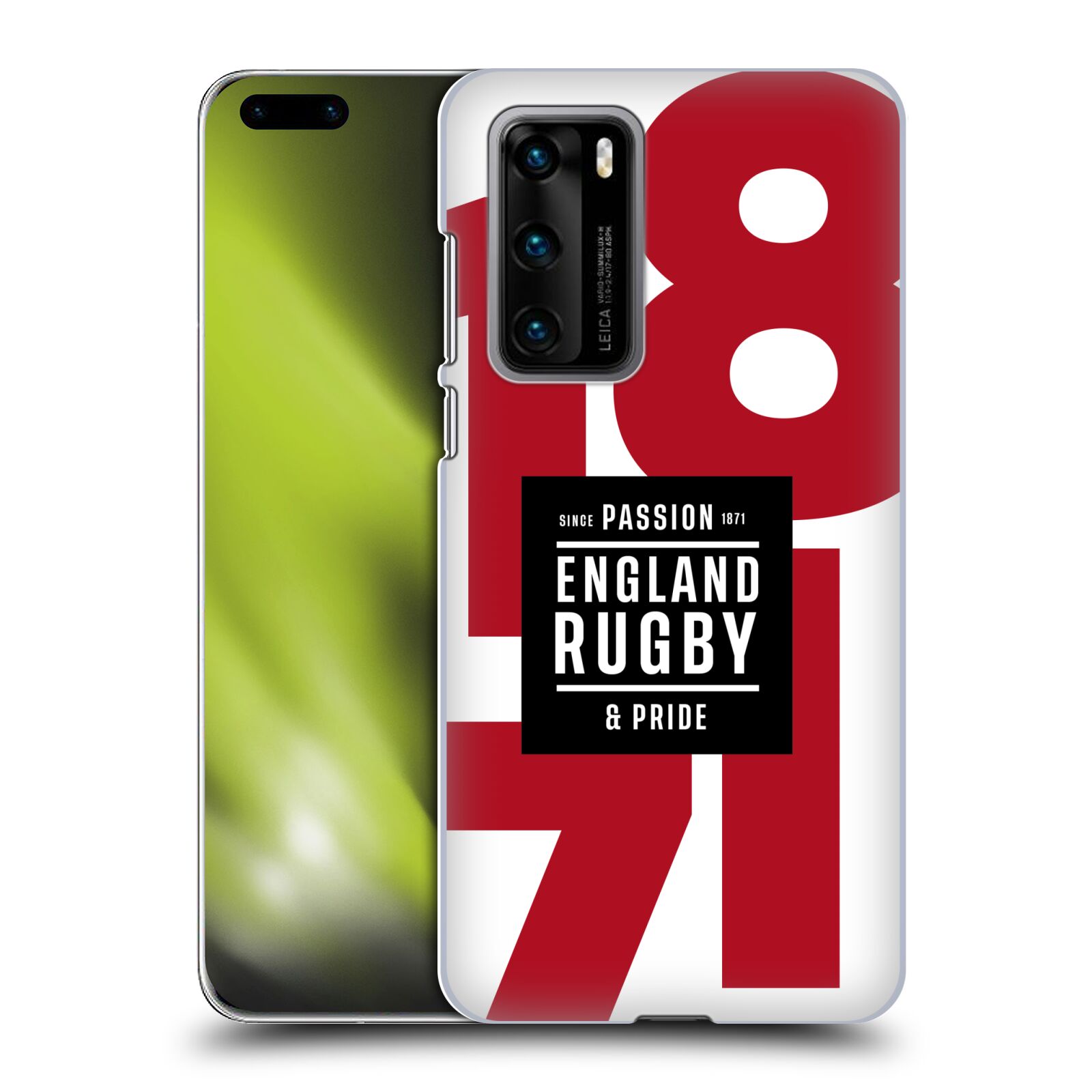 OFFICIAL ENGLAND RUGBY UNION RED ROSE HARD BACK CASE FOR HUAWEI PHONES 1 - Picture 8 of 11