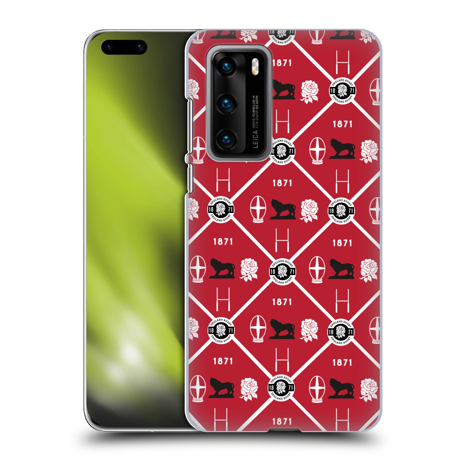 OFFICIAL ENGLAND RUGBY UNION RED ROSE HARD BACK CASE FOR HUAWEI PHONES 1 - Picture 11 of 11