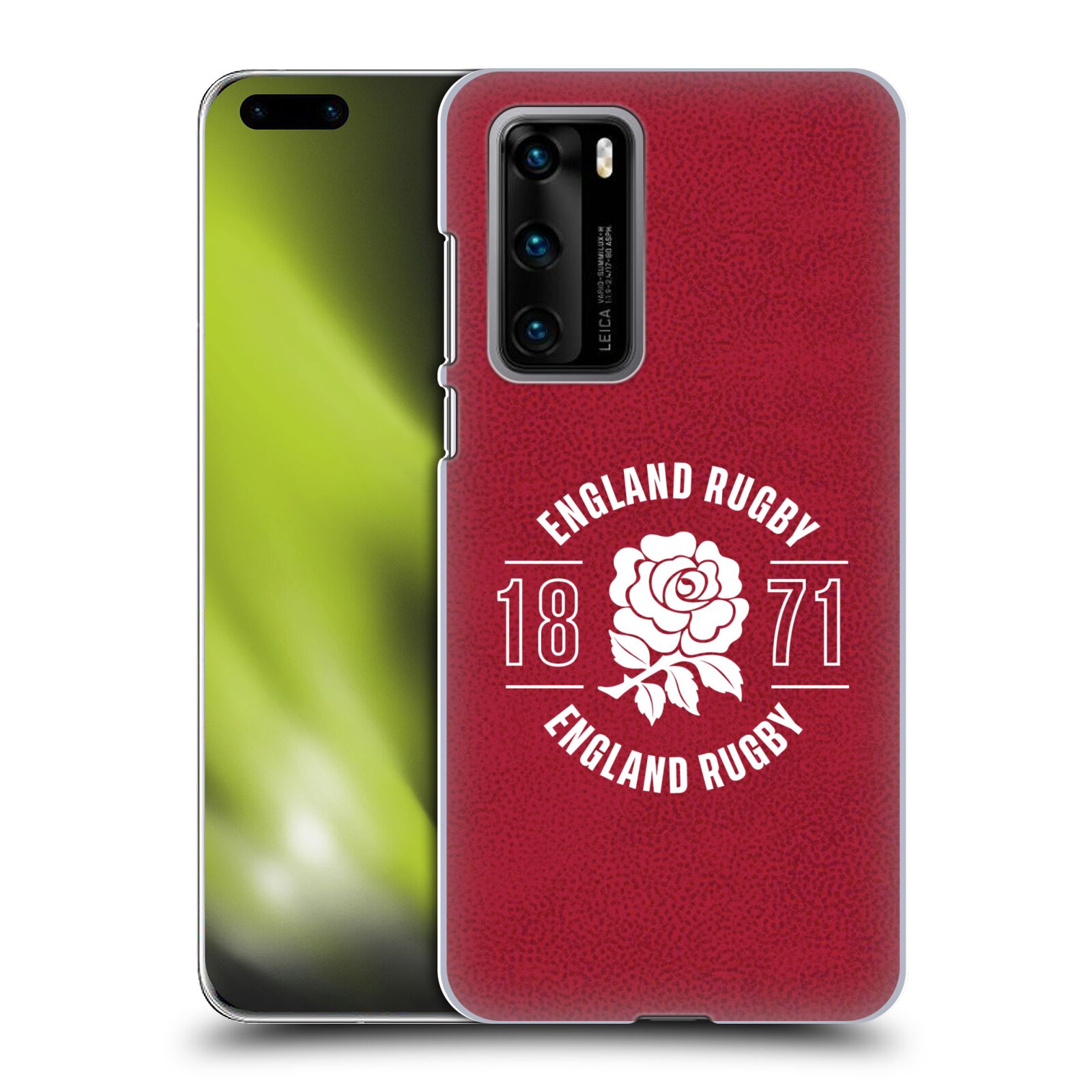 OFFICIAL ENGLAND RUGBY UNION RED ROSE HARD BACK CASE FOR HUAWEI PHONES 1 - Picture 9 of 11