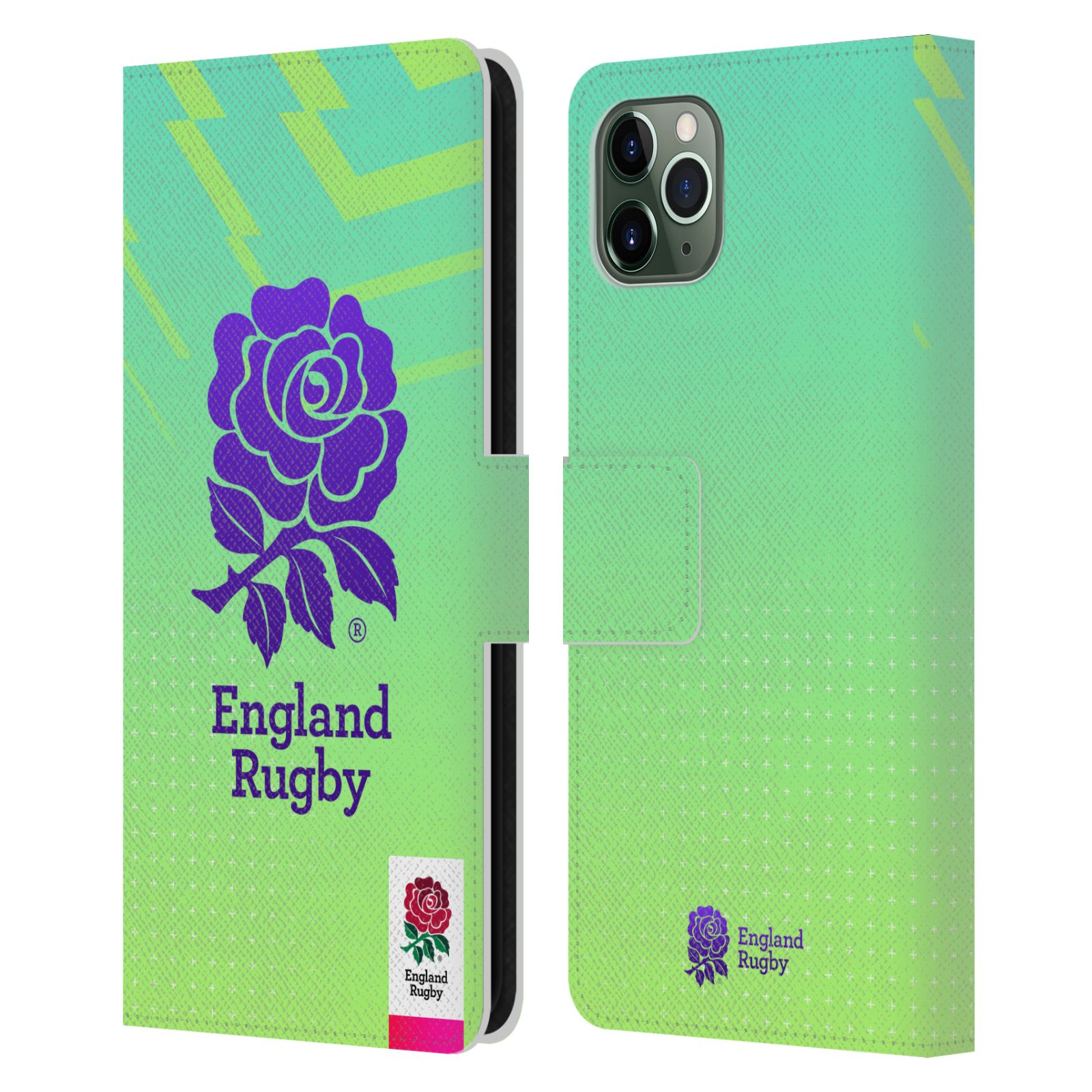 ENGLAND RUGBY UNION THIS ROSE MEANS EVERYTHING LEATHER BOOK CASE APPLE iPHONE - Picture 8 of 13