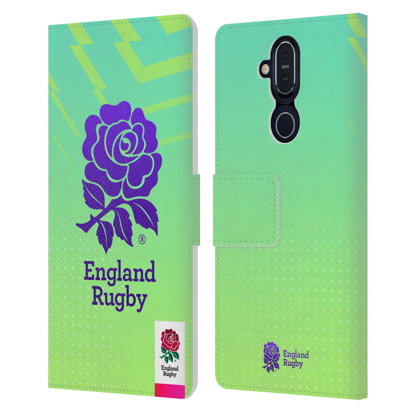 ENGLAND RUGBY UNION THIS ROSE MEANS EVERYTHING LEATHER BOOK CASE NOKIA PHONES - Picture 8 of 13
