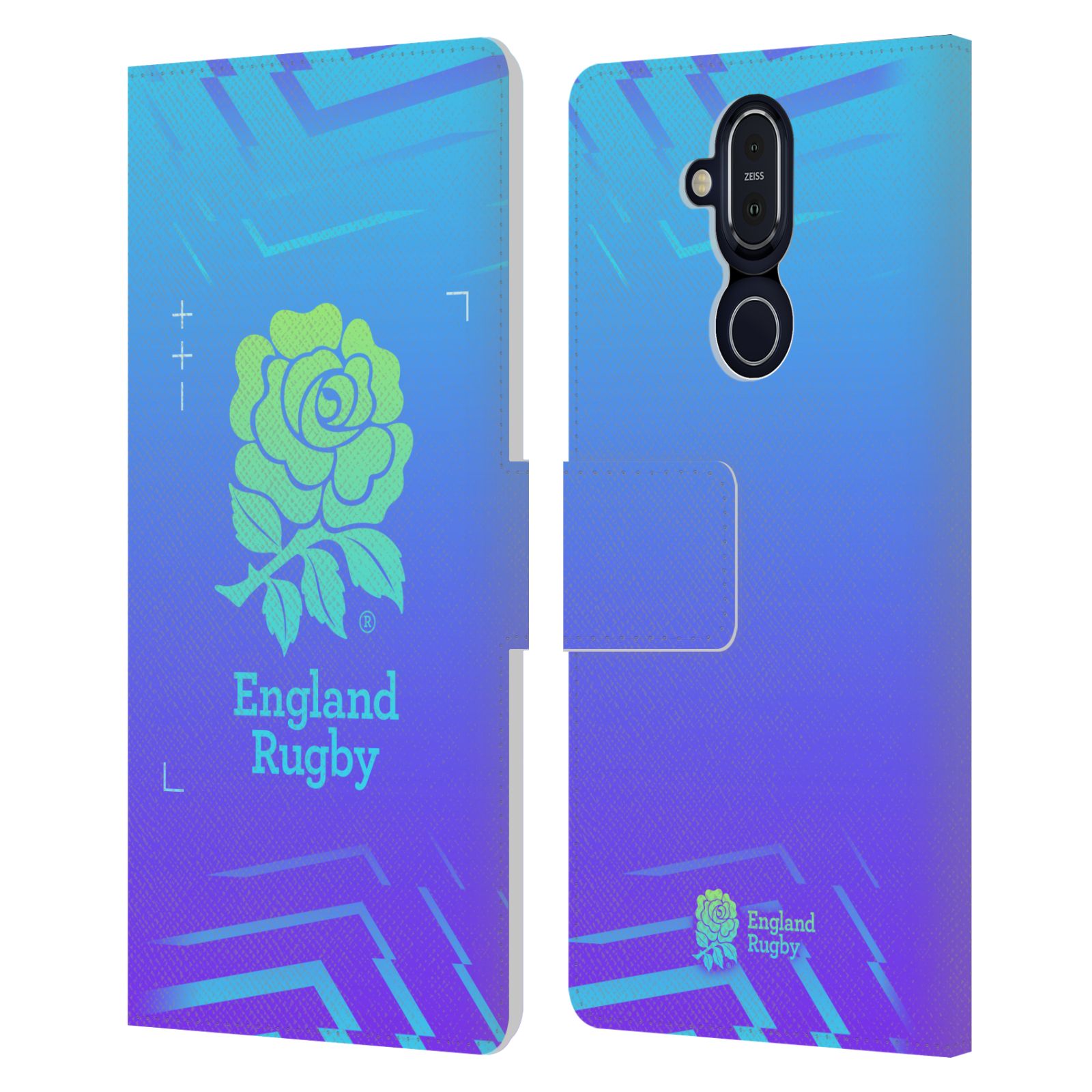ENGLAND RUGBY UNION THIS ROSE MEANS EVERYTHING LEATHER BOOK CASE NOKIA PHONES - Picture 9 of 13