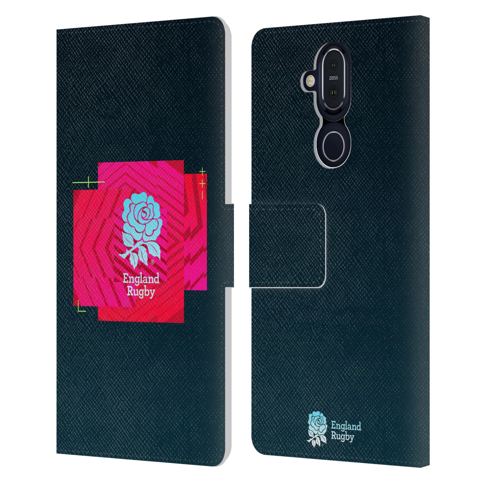 ENGLAND RUGBY UNION THIS ROSE MEANS EVERYTHING LEATHER BOOK CASE NOKIA PHONES - Picture 12 of 13
