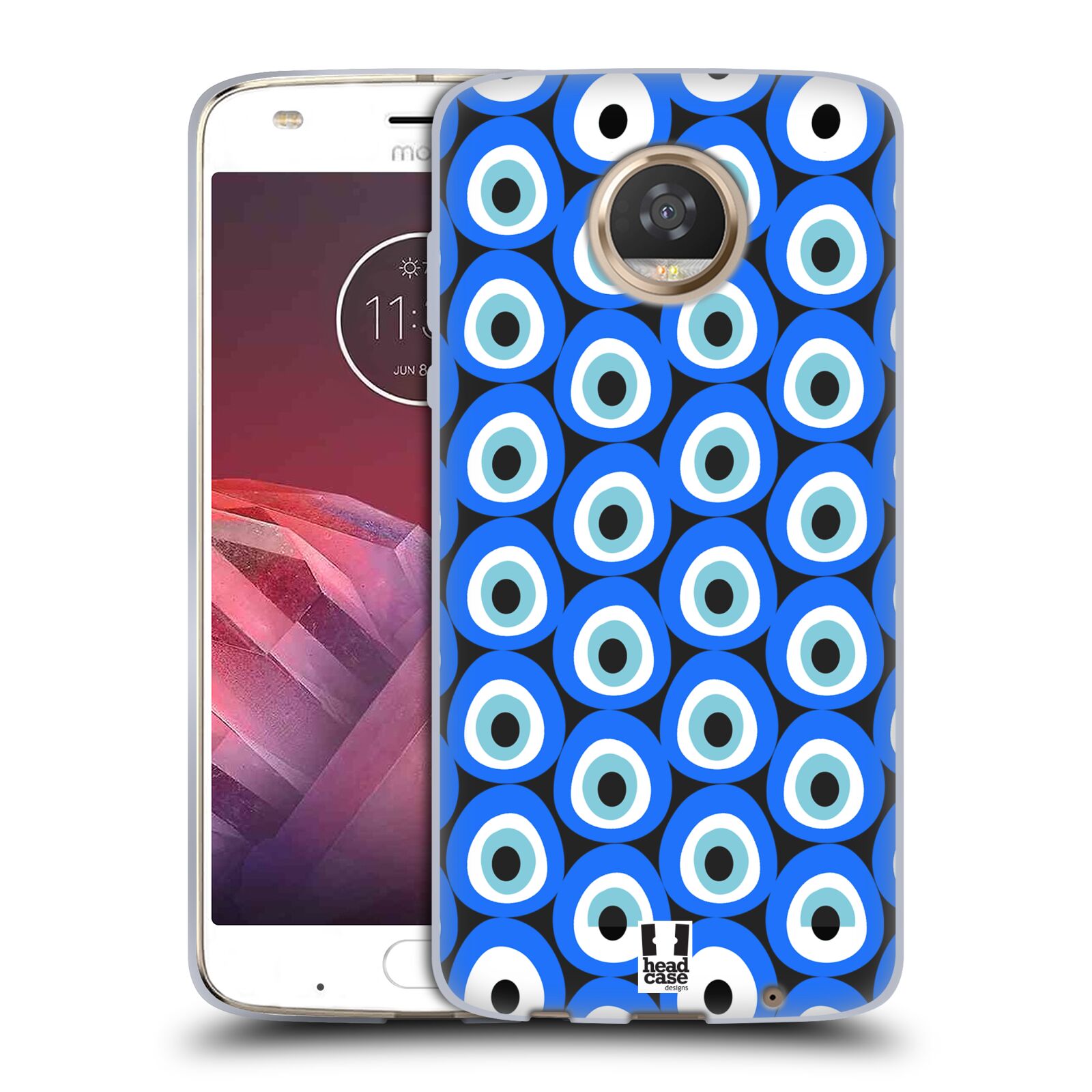 HEAD CASE DESIGNS EVIL EYE GEL CASE FOR MOTOROLA PHONES - Picture 10 of 13