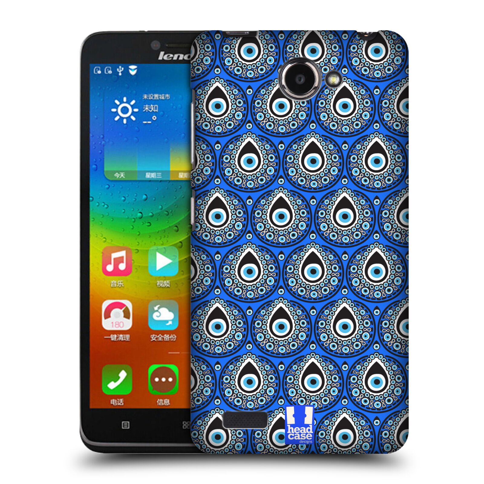 HEAD CASE DESIGNS EVIL EYE HARD BACK CASE & WALLPAPER FOR LENOVO PHONES - Picture 13 of 14
