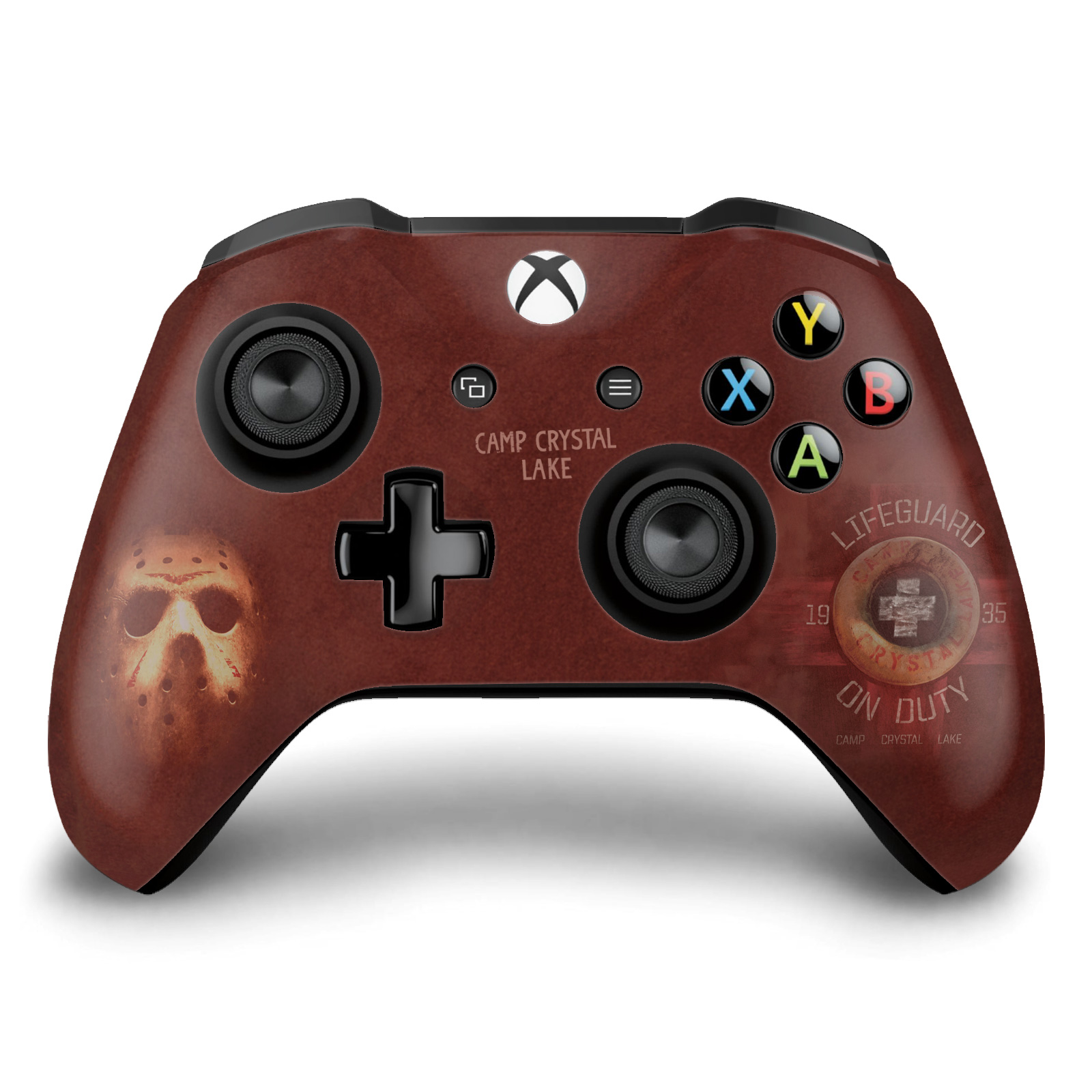 OFFICIAL FRIDAY THE 13TH 2009 GRAPHICS VINYL SKIN FOR XBOX ONE S / X CONTROLLER