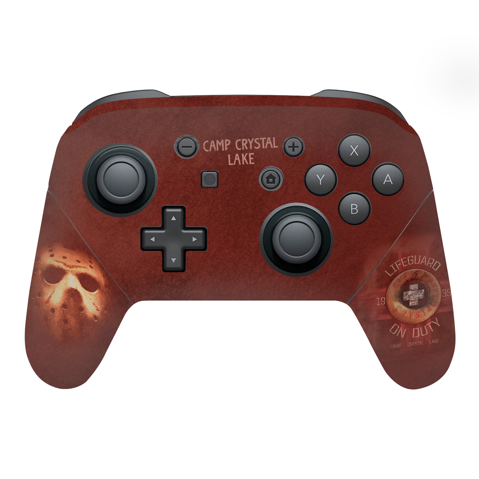 FRIDAY THE 13TH 2009 GRAPHICS VINYL SKIN FOR NINTENDO SWITCH PRO CONTROLLER - Afbeelding 6 van 7
