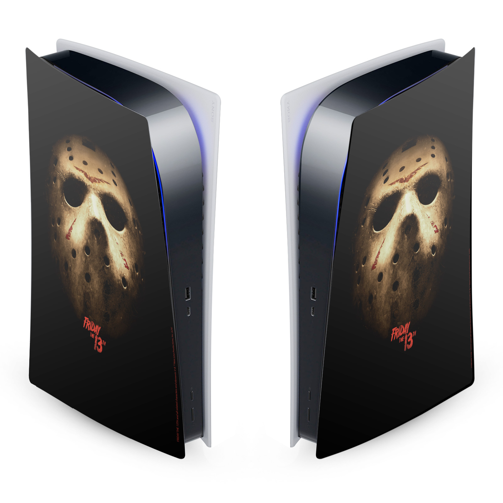 FRIDAY THE 13TH 2009 GRAPHICS VINYL SKIN FOR SONY PS5 DIGITAL EDITION CONSOLE