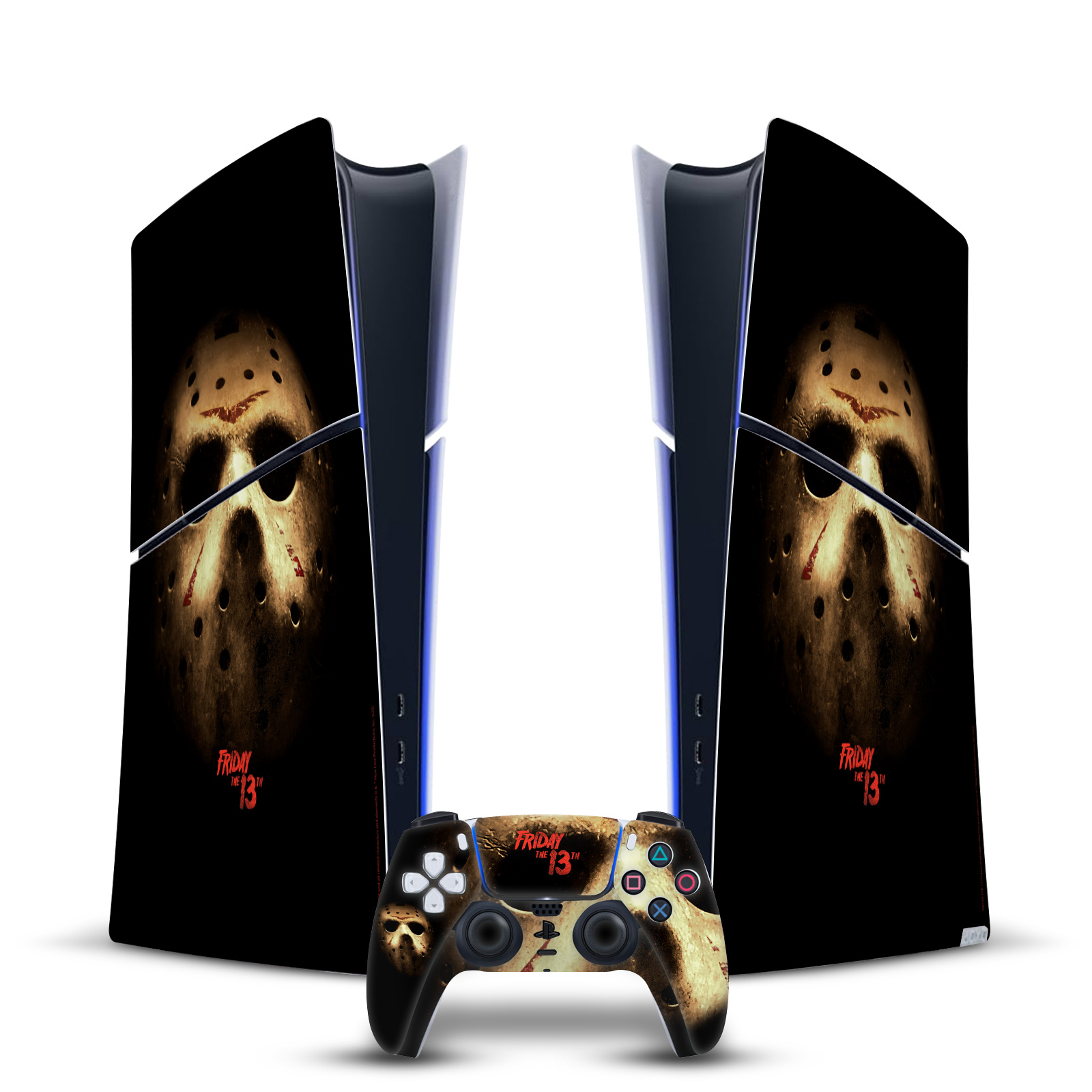 FRIDAY THE 13TH 2009 GRAPHICS VINYL SKIN FOR PS5 SLIM/PRO DIGITAL EDITION BUNDLE